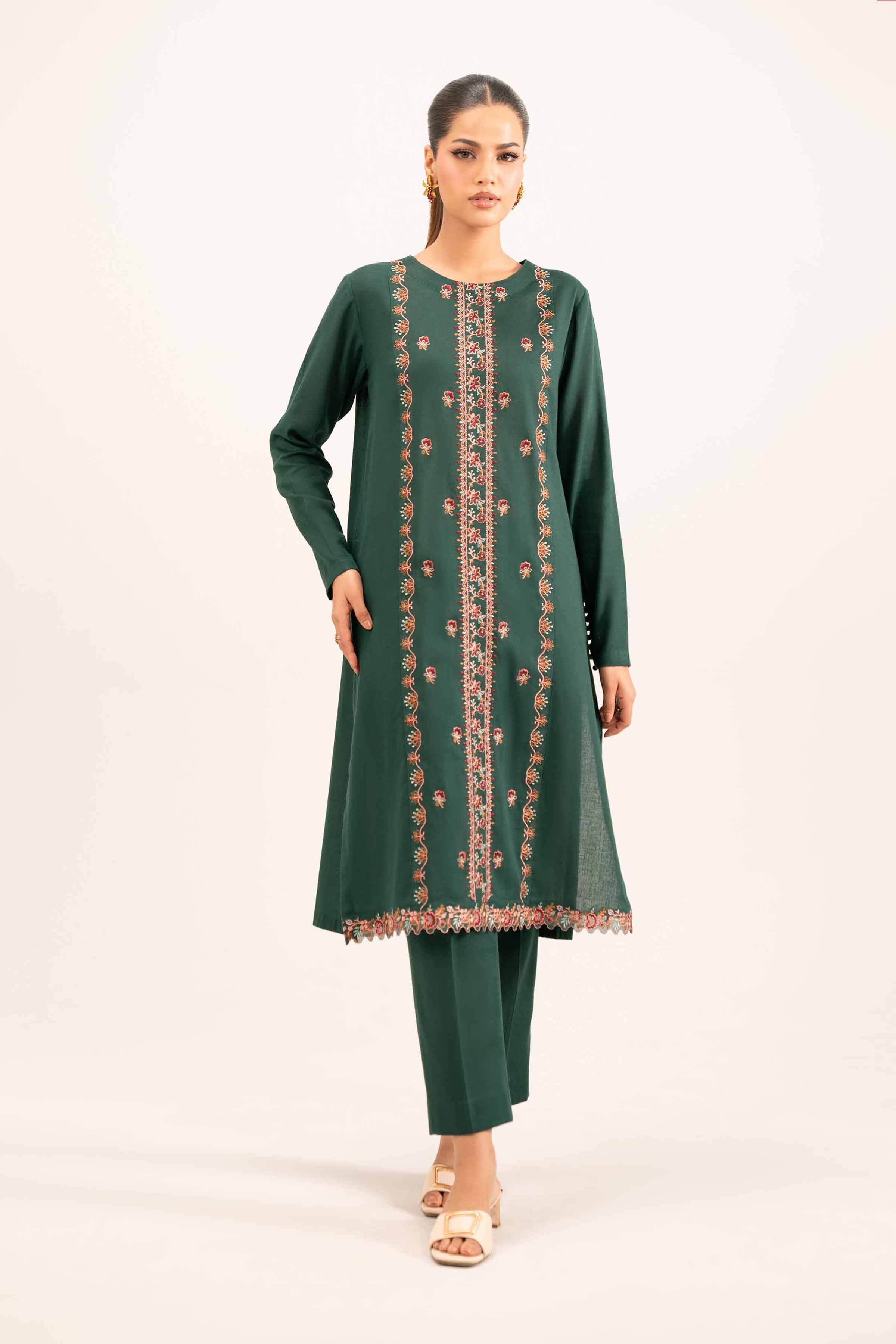 2 Piece - Embroidered Suit - 42502350 for Women - Unstitched Collection | Nishat | Shop Online