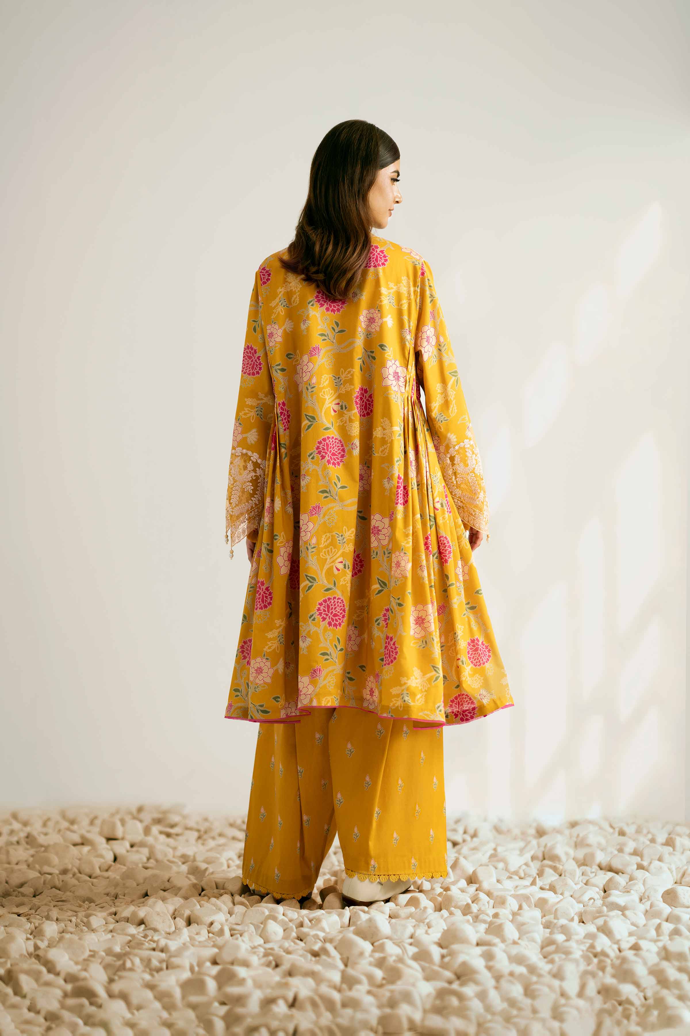 2 Piece - Printed Embroidered Suit - 42502357 for Women - Unstitched Collection | Nishat | Shop Online