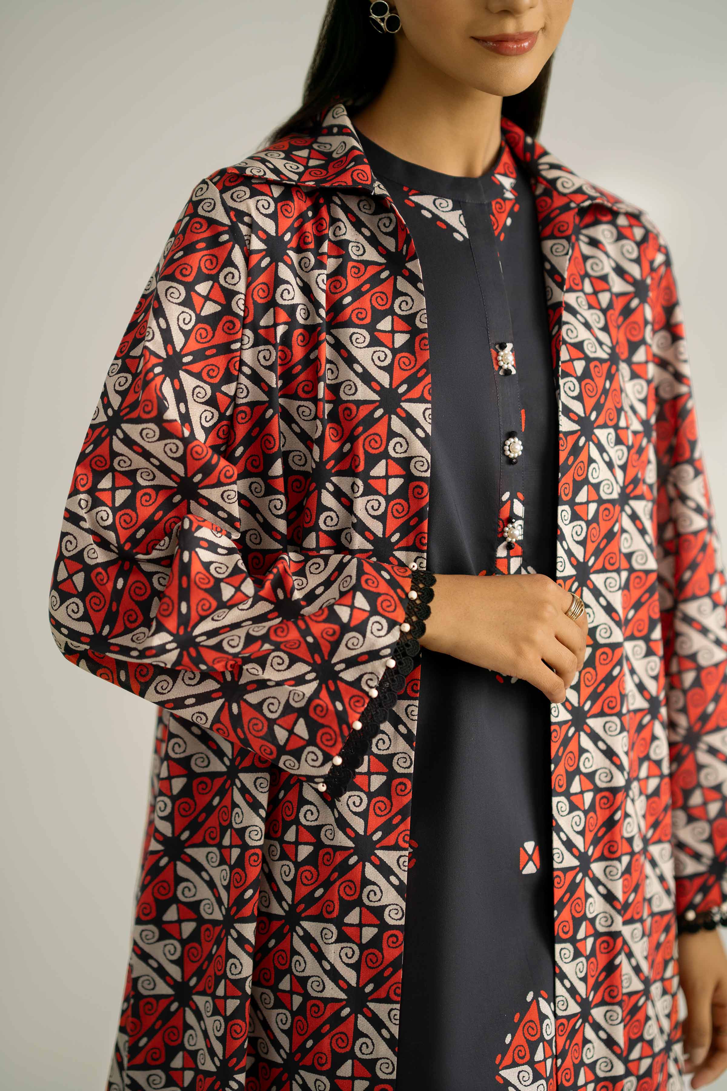 2 Piece - Printed Suit - 42502359 for Women - Unstitched Collection | Nishat | Shop Online