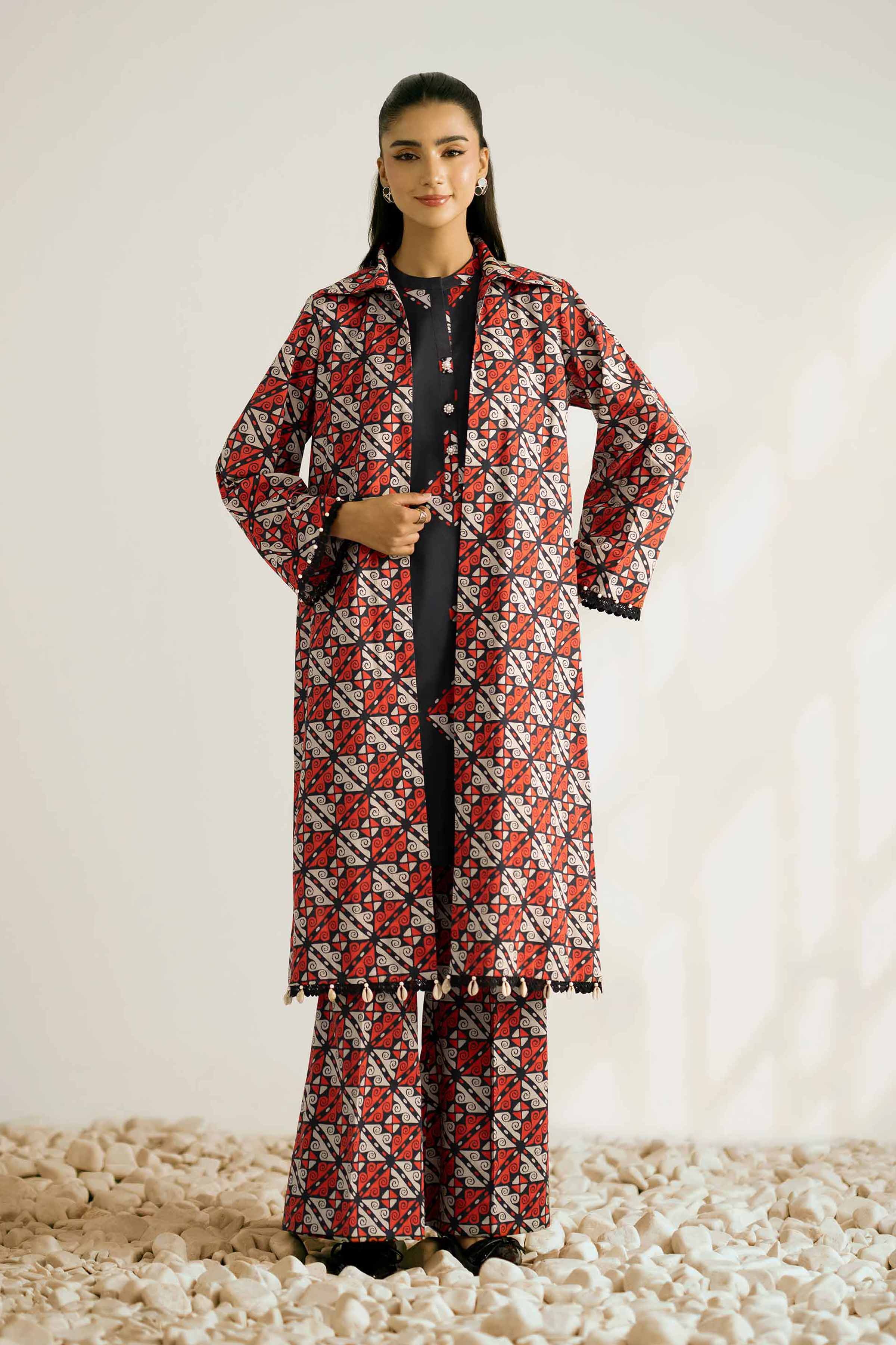 2 Piece - Printed Suit - 42502359 for Women - Unstitched Collection | Nishat | Shop Online
