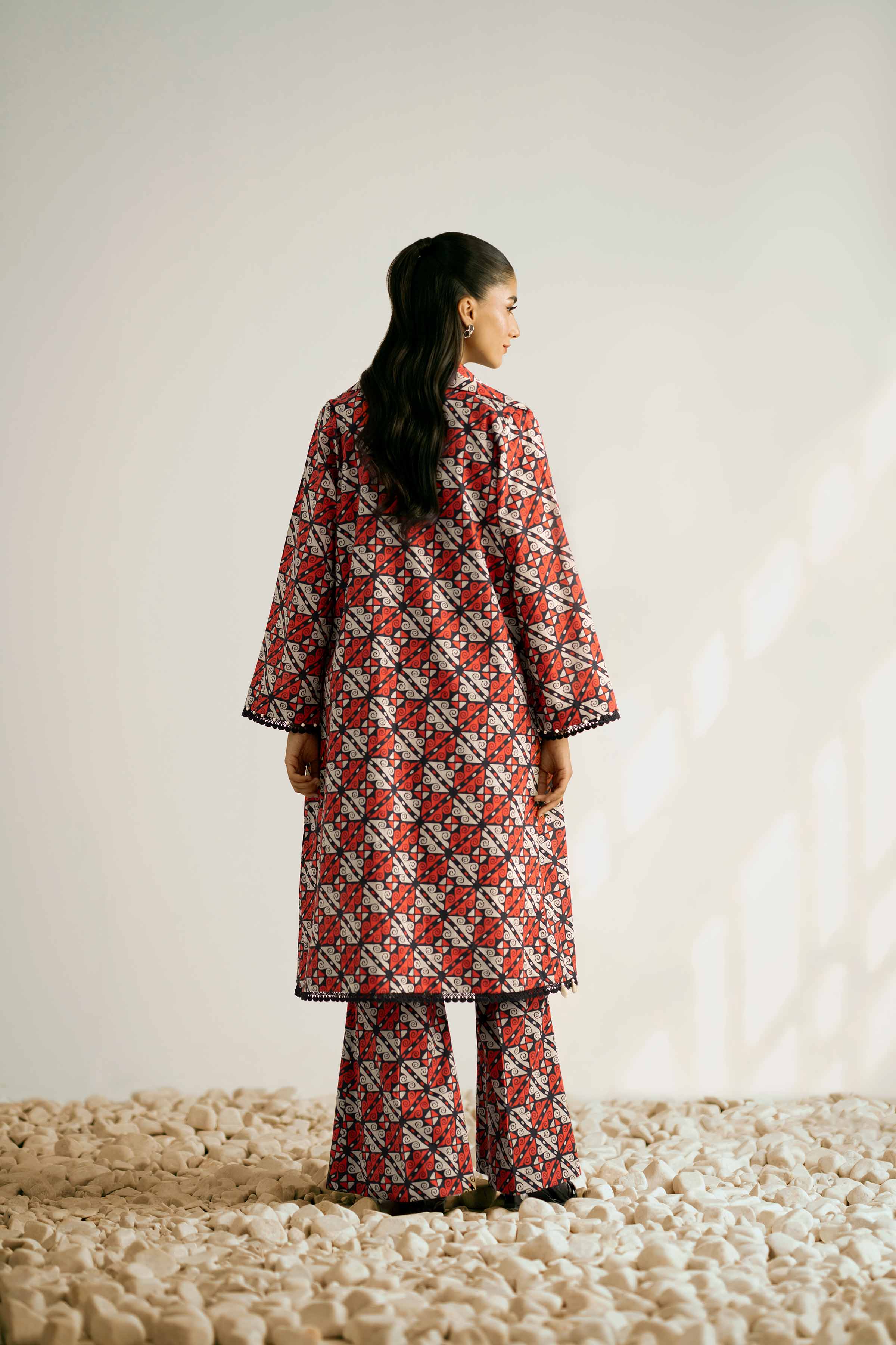 2 Piece - Printed Suit - 42502359 for Women - Unstitched Collection | Nishat | Shop Online