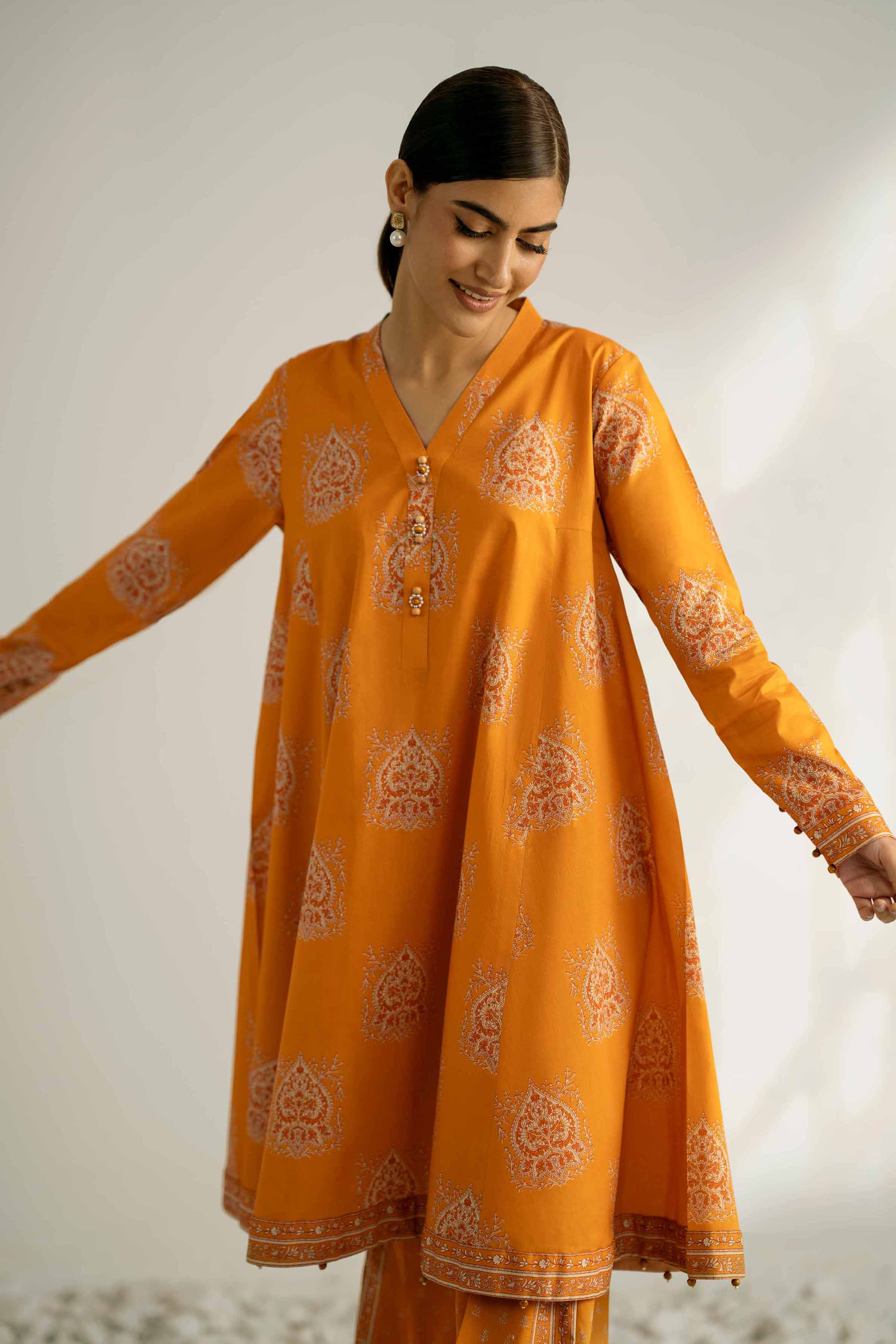 2 Piece - Printed Suit - 42502360 for Women - Unstitched Collection | Nishat | Shop Online