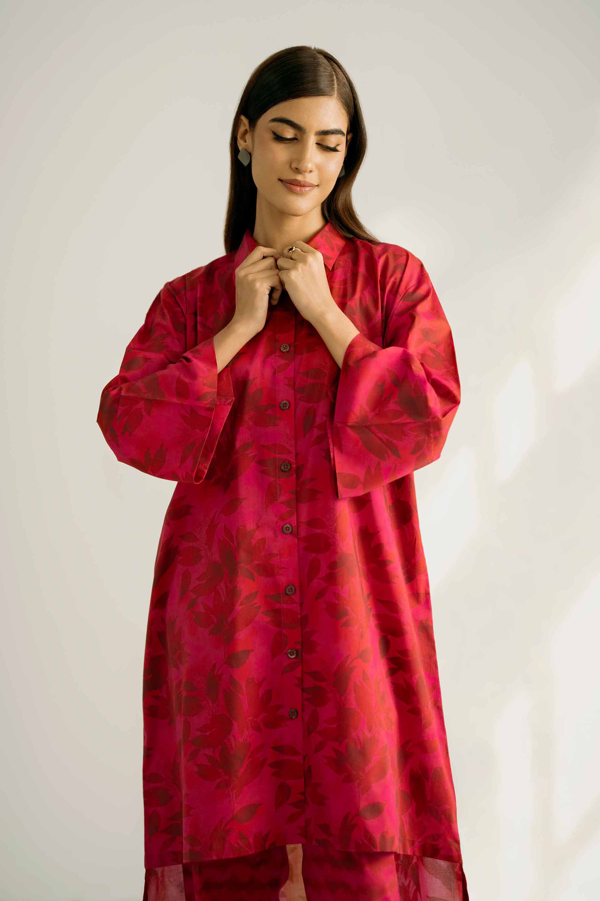 2 Piece - Printed Suit - 42502363 for Women - Unstitched Collection | Nishat | Shop Online