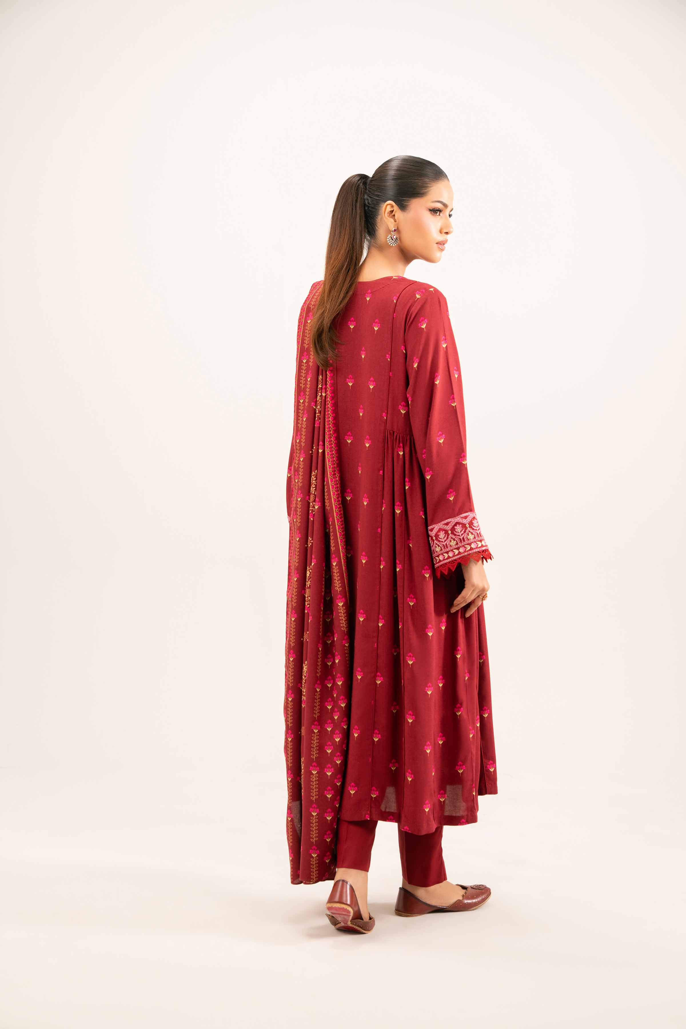 3 Piece - Printed Embroidered Suit - 42502365 for Women - Unstitched Collection | Nishat | Shop Online