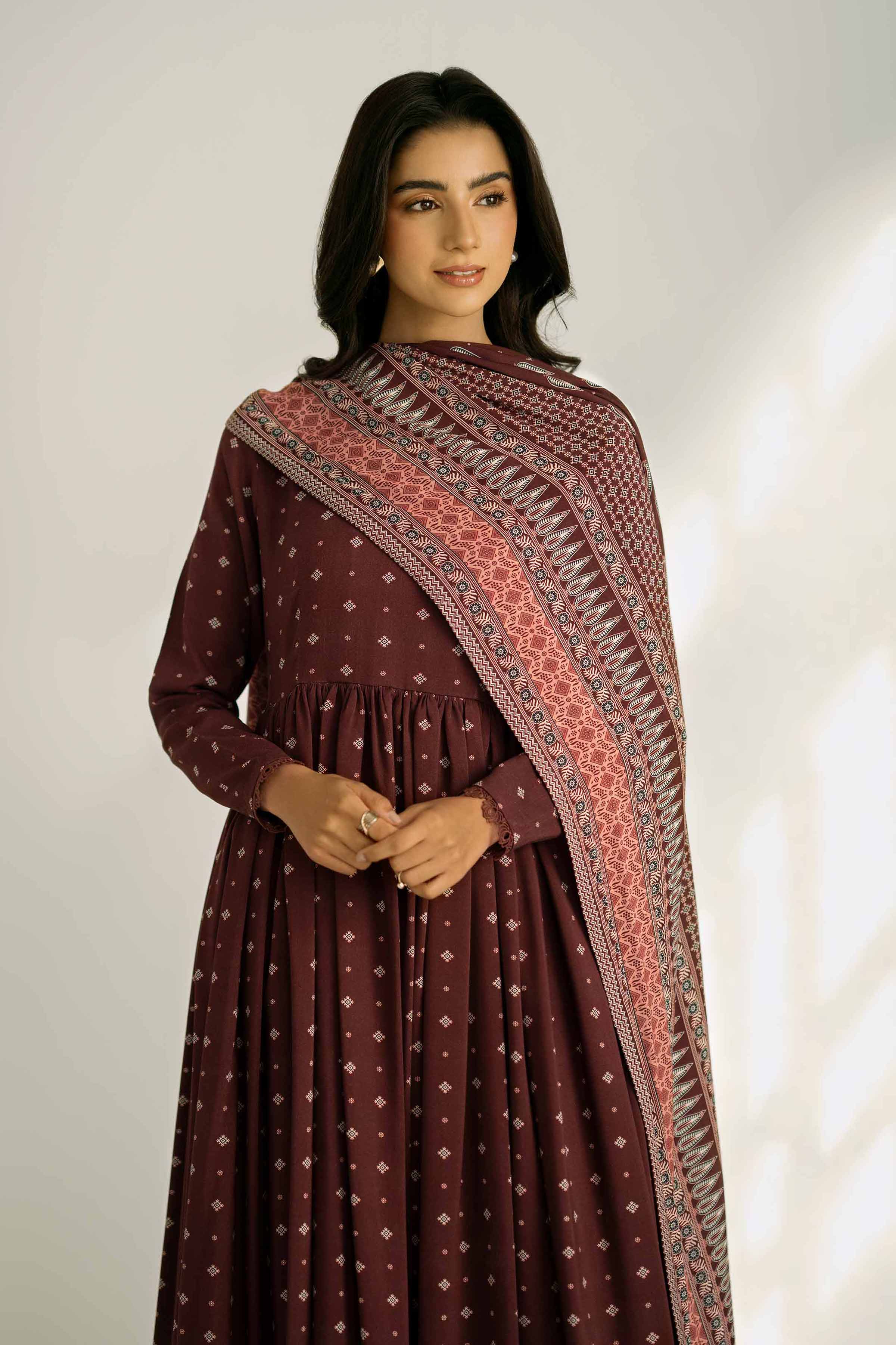 3 Piece - Printed Suit - 42502370 for Women - Unstitched Collection | Nishat | Shop Online