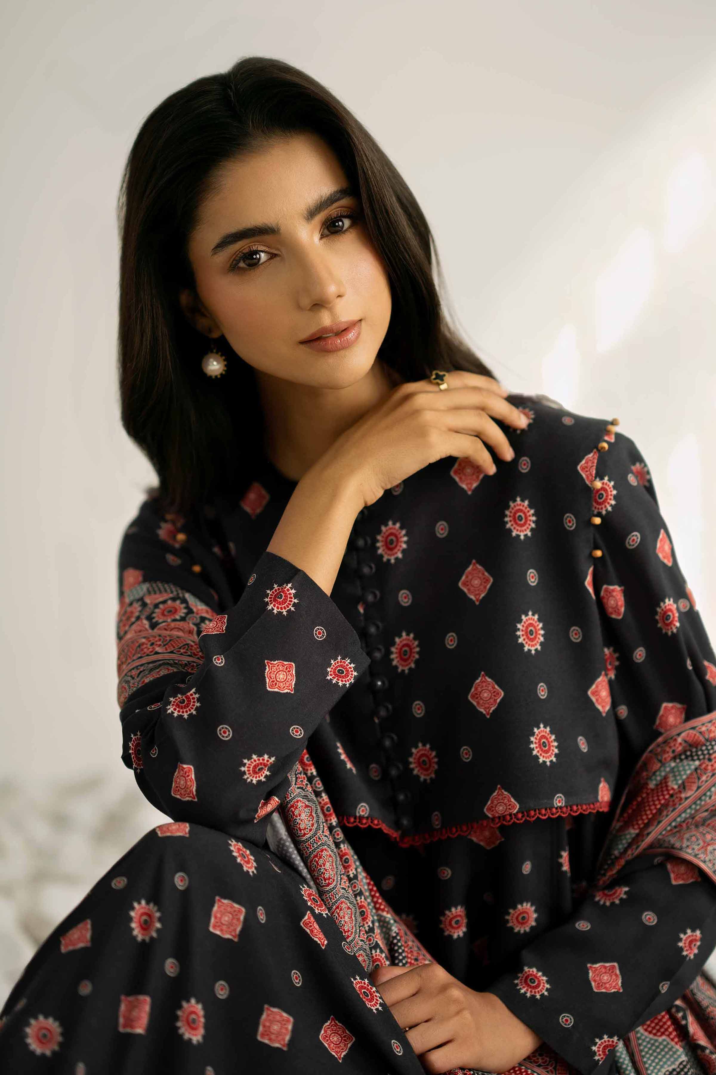 3 Piece - Printed Suit - 42502373 for Women - Unstitched Collection | Nishat | Shop Online