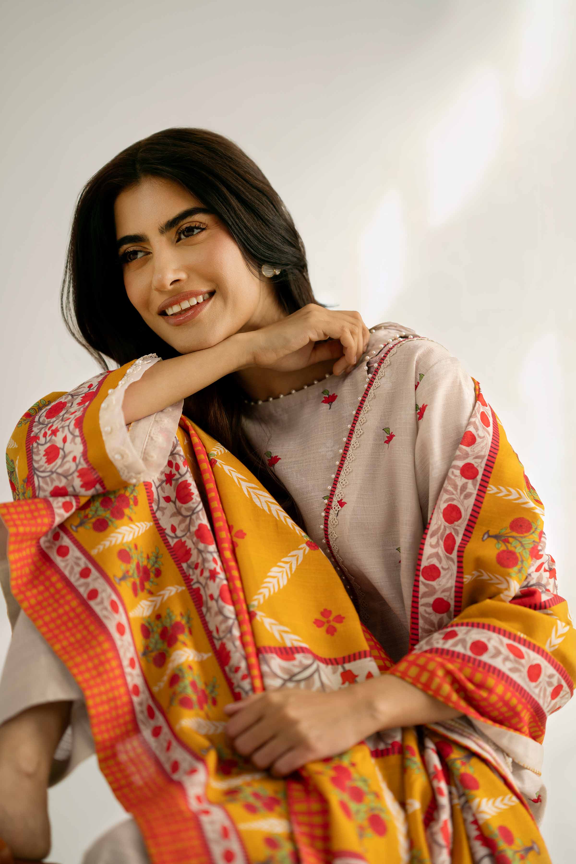 3 Piece - Digital Printed Suit - 42502416 for Women - Unstitched Collection | Nishat | Shop Online