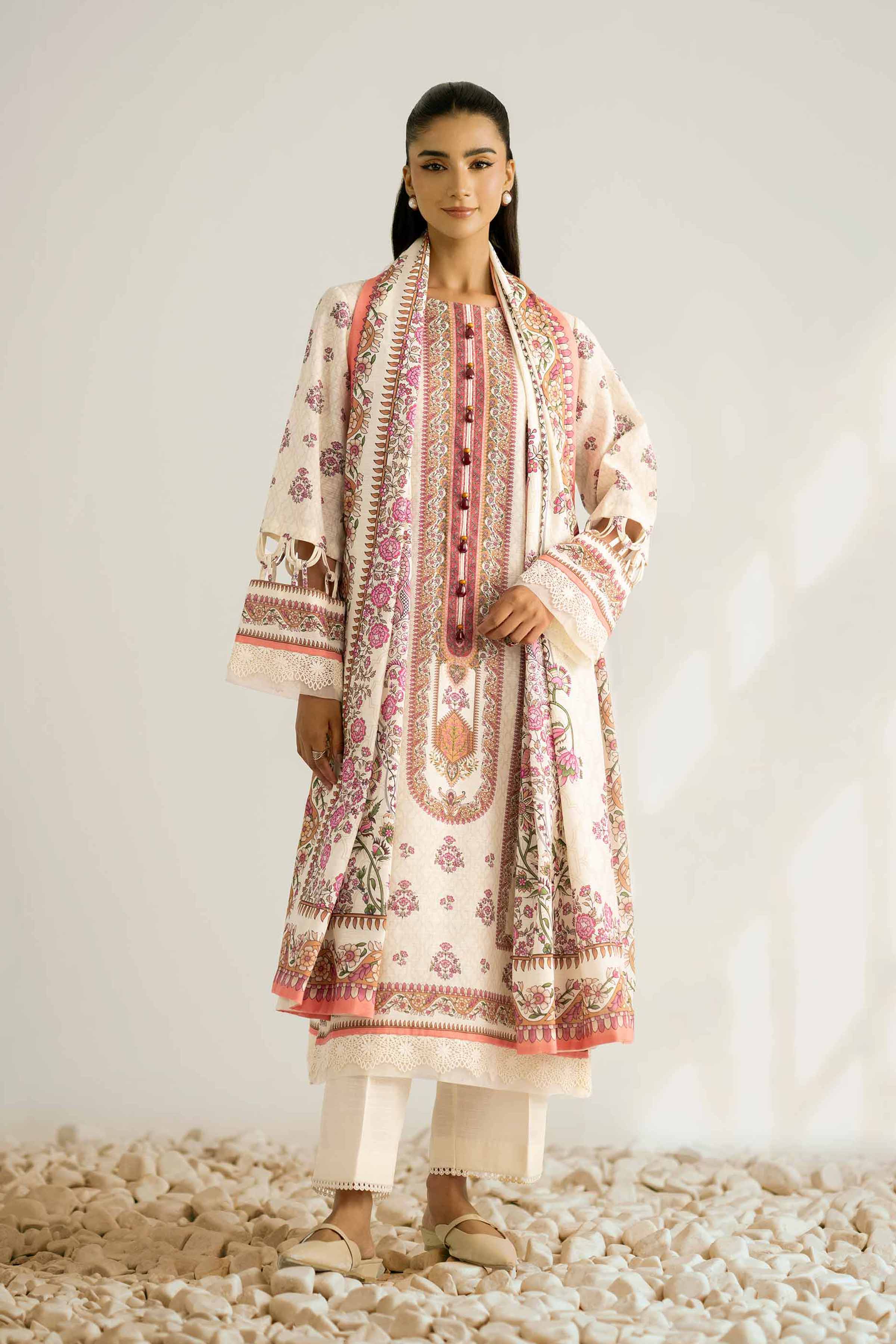 3 Piece - Digital Printed Suit - 42502418 for Women - Unstitched Collection | Nishat | Shop Online