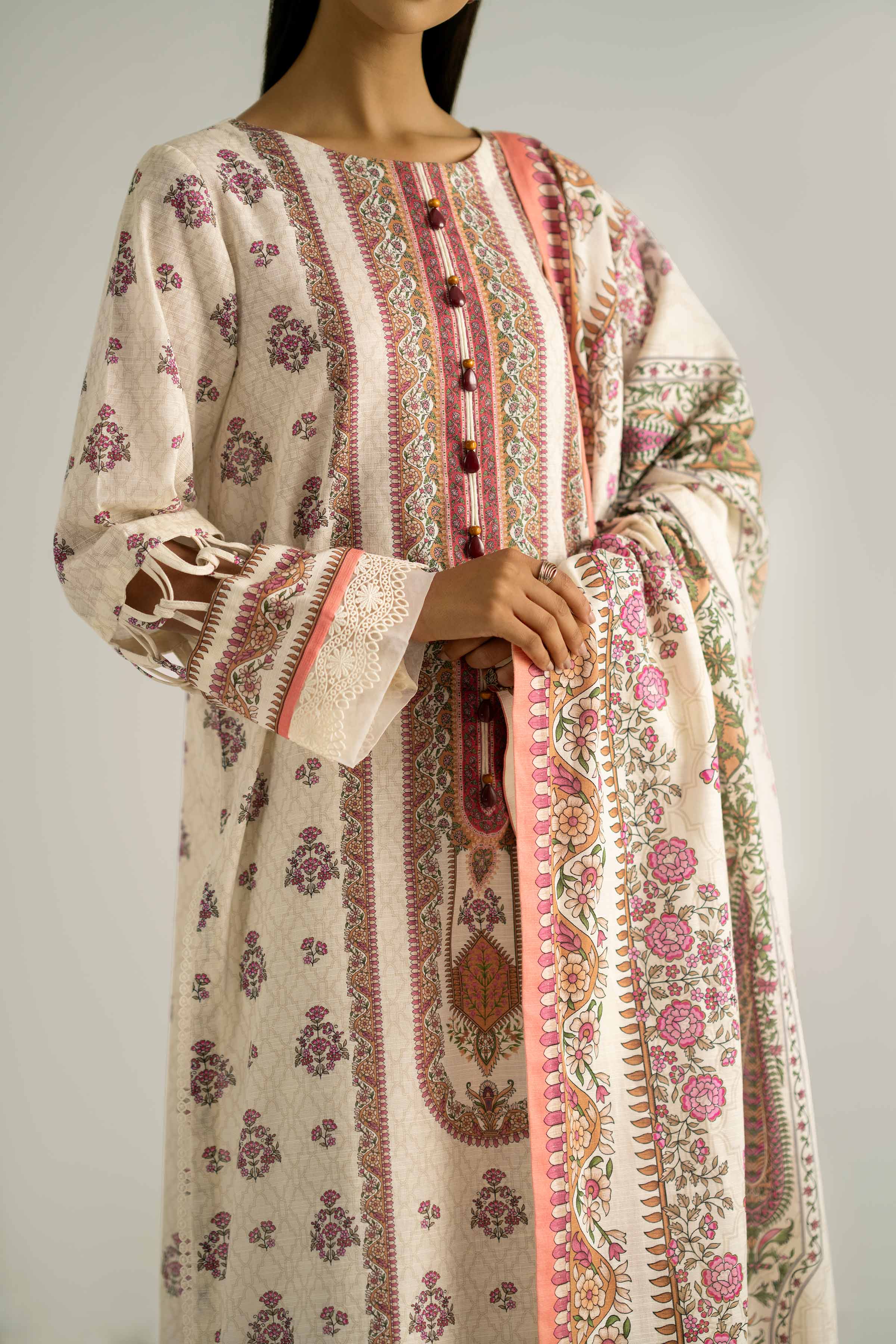 3 Piece - Digital Printed Suit - 42502418 for Women - Unstitched Collection | Nishat | Shop Online