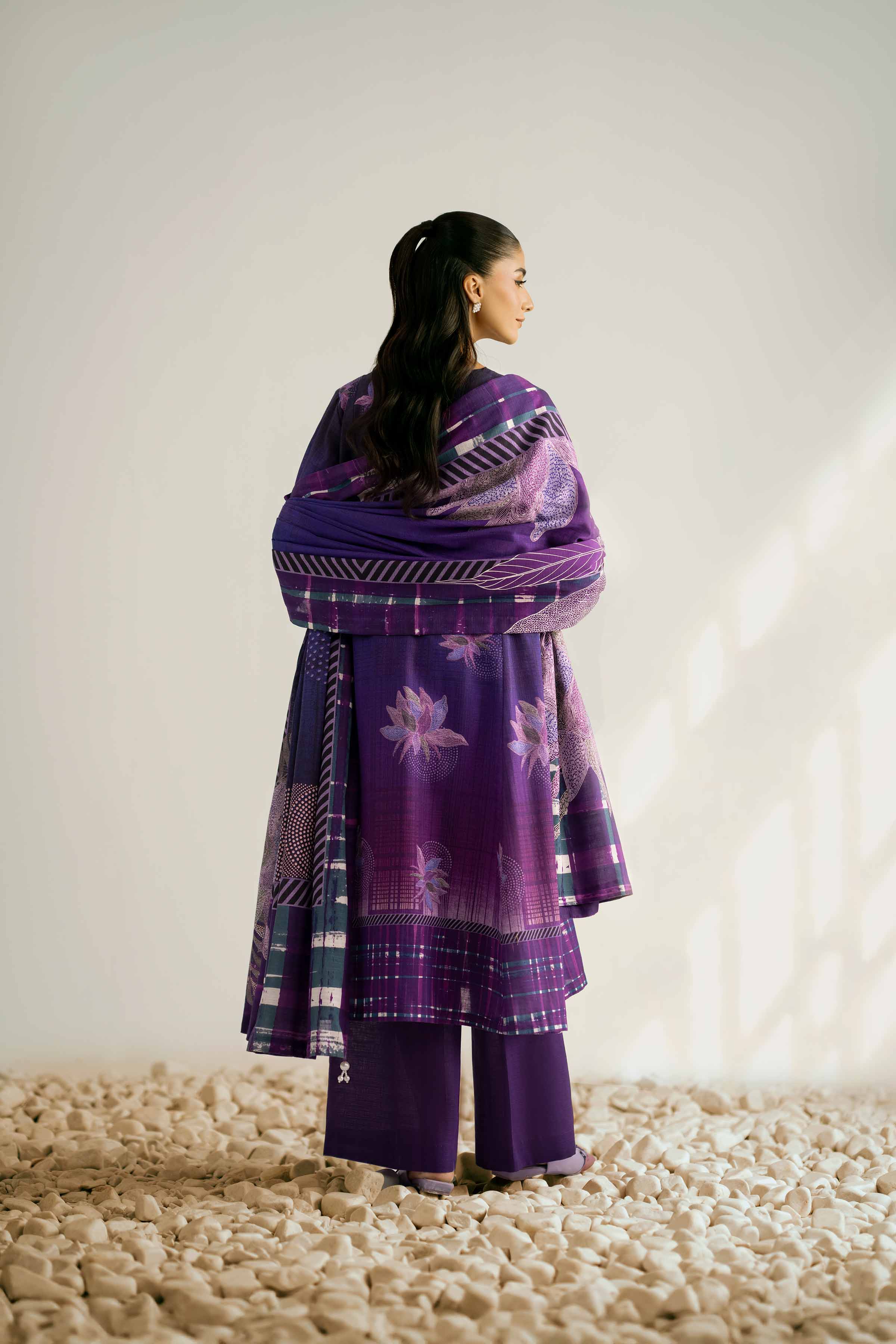 3 Piece - Digital Printed Suit - 42502419 for Women - Unstitched Collection | Nishat | Shop Online