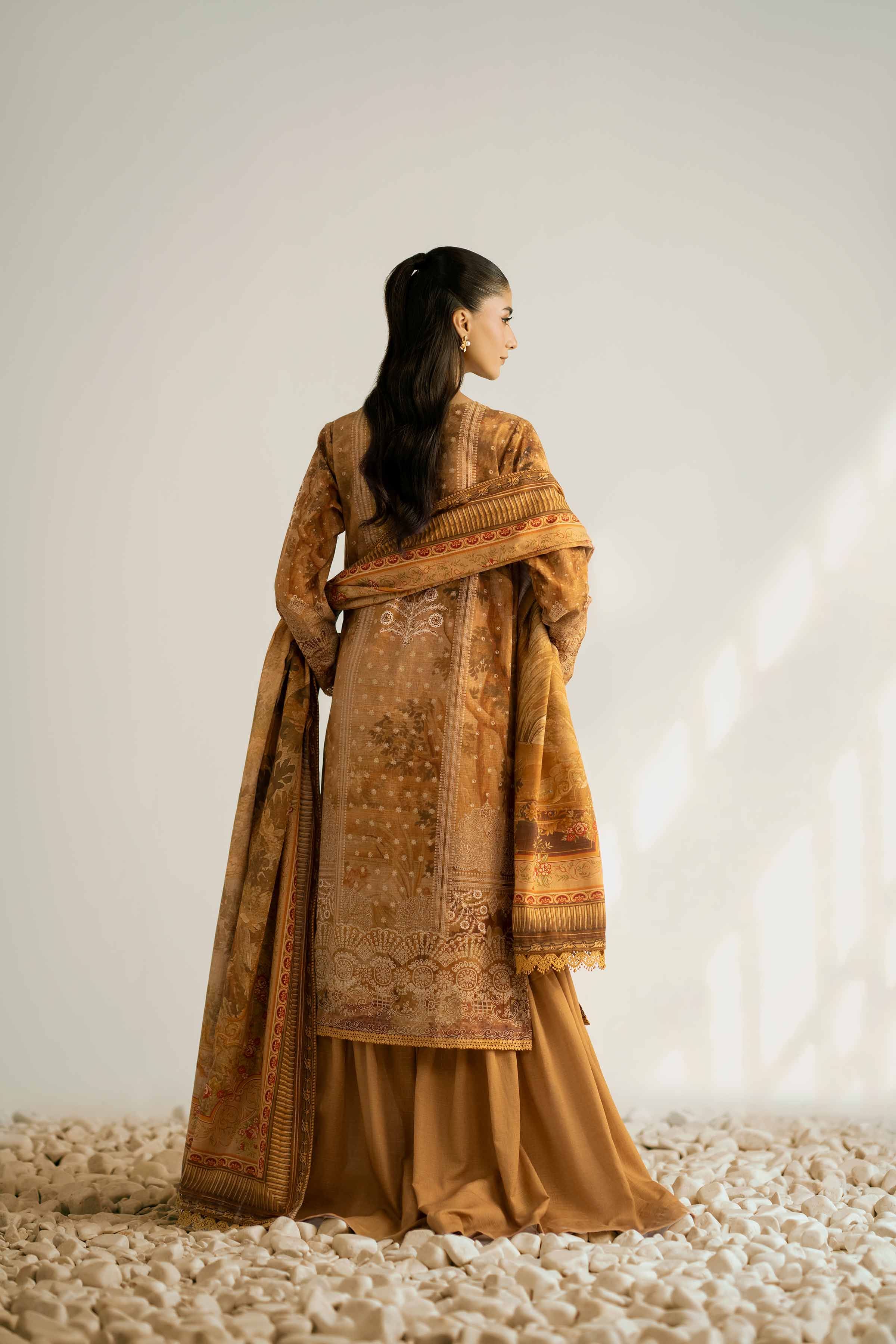 3 Piece - Digital Printed Suit - 42502422 for Women - Unstitched Collection | Nishat | Shop Online