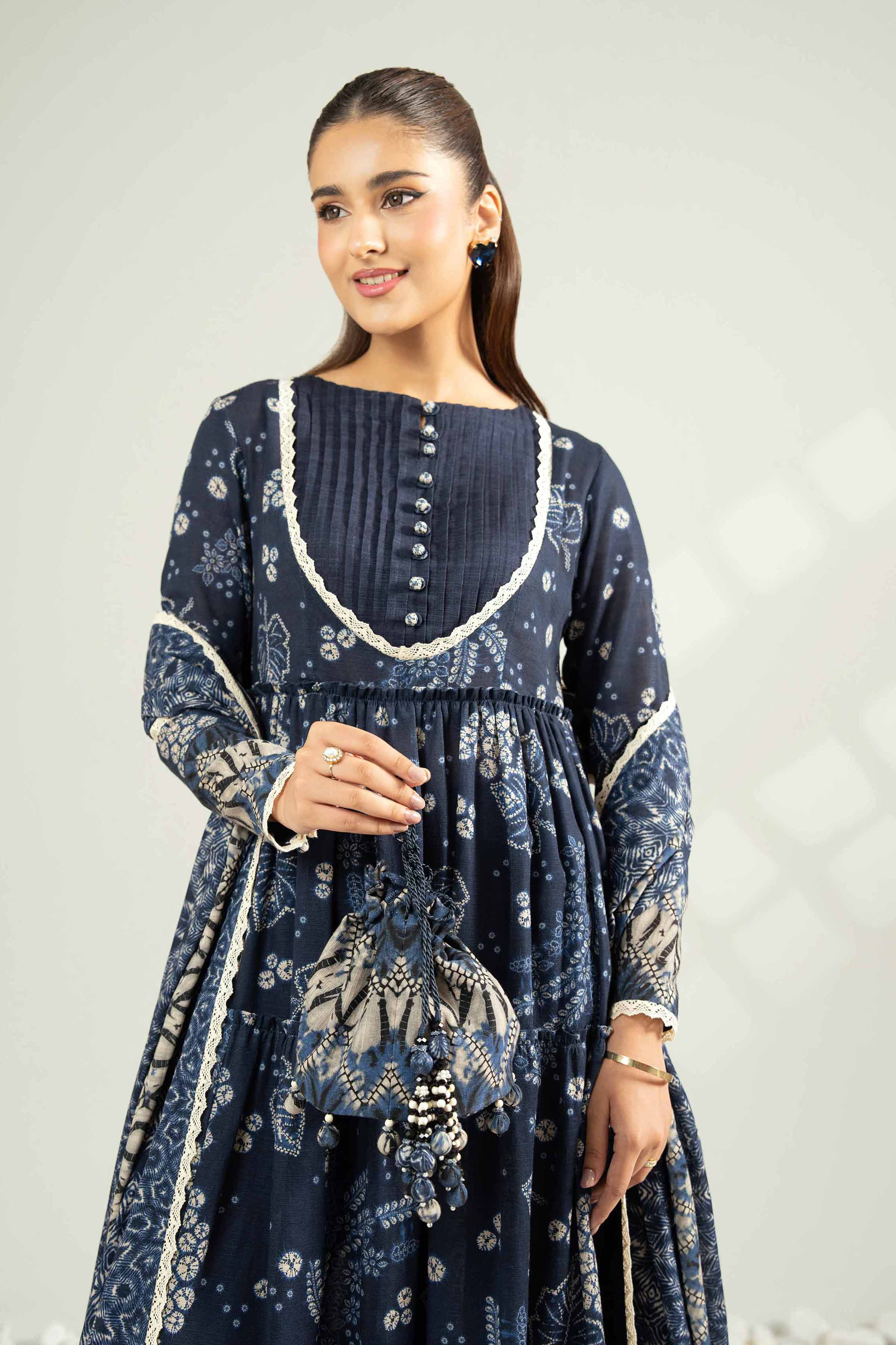 3 Piece - Printed Suit - 42502430 for Women - Unstitched Collection | Nishat | Shop Online