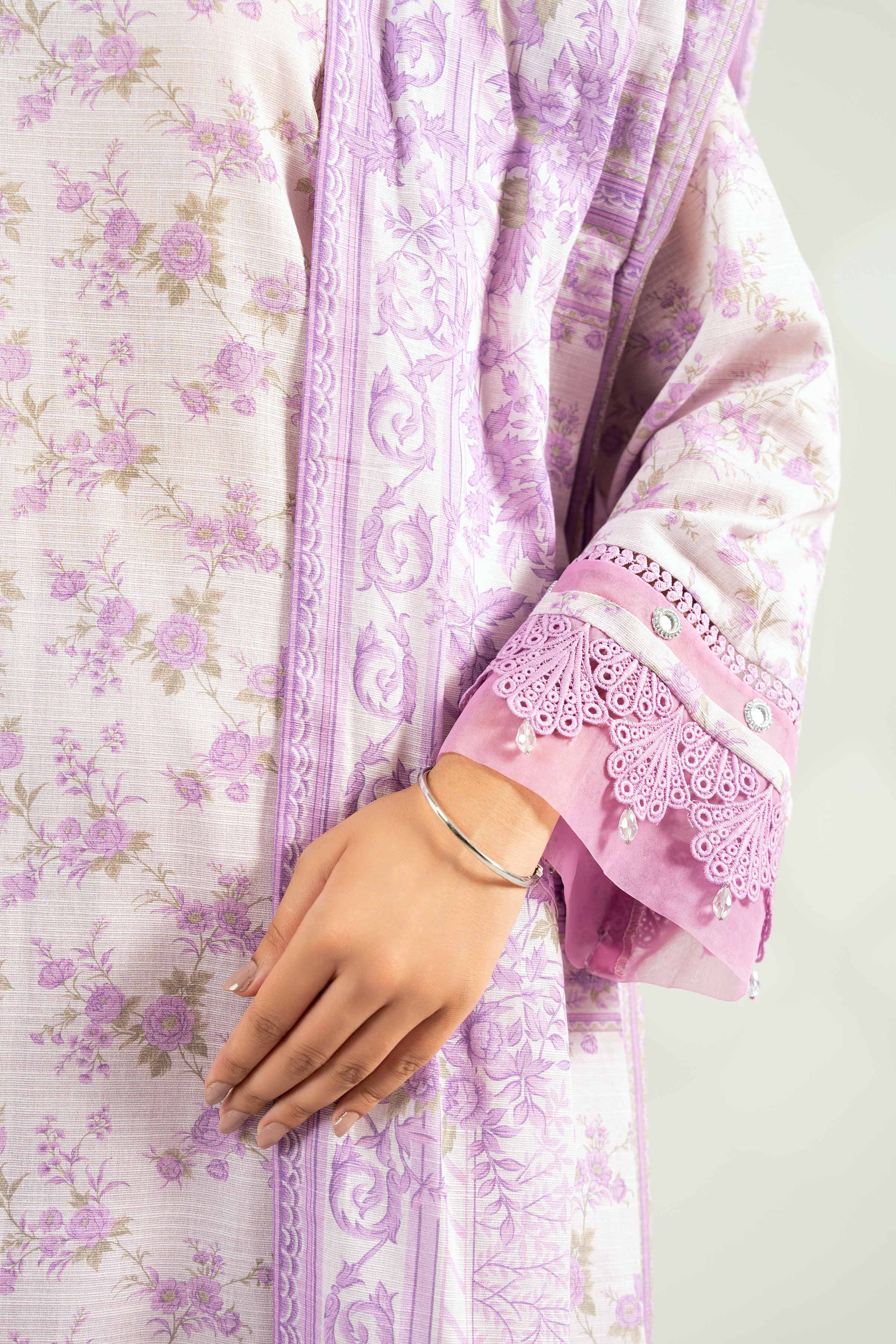 3 Piece - Printed Suit - 42502432 for Women - Unstitched Collection | Nishat | Shop Online