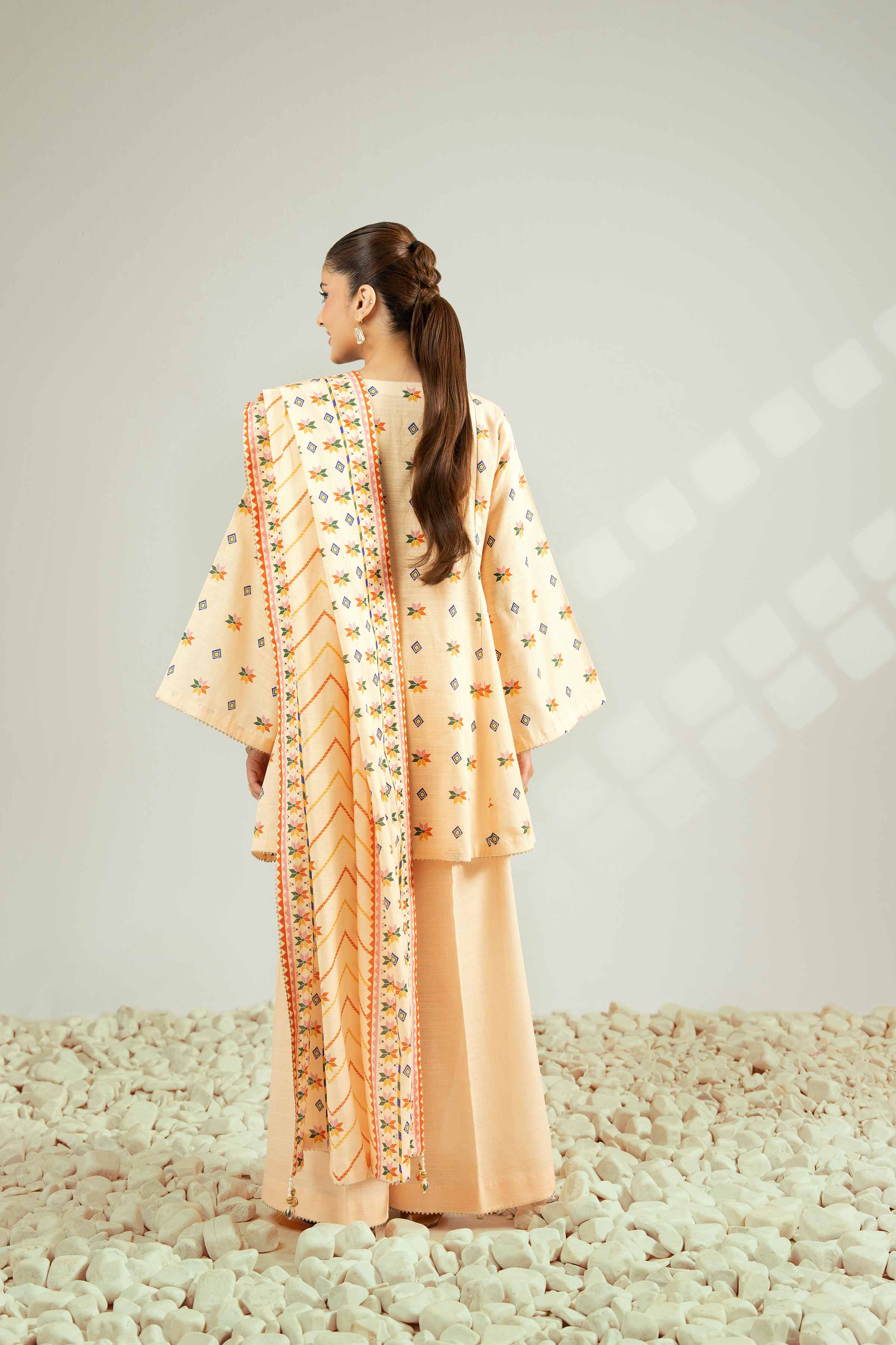 3 Piece - Printed Suit - 42502433 for Women - Unstitched Collection | Nishat | Shop Online