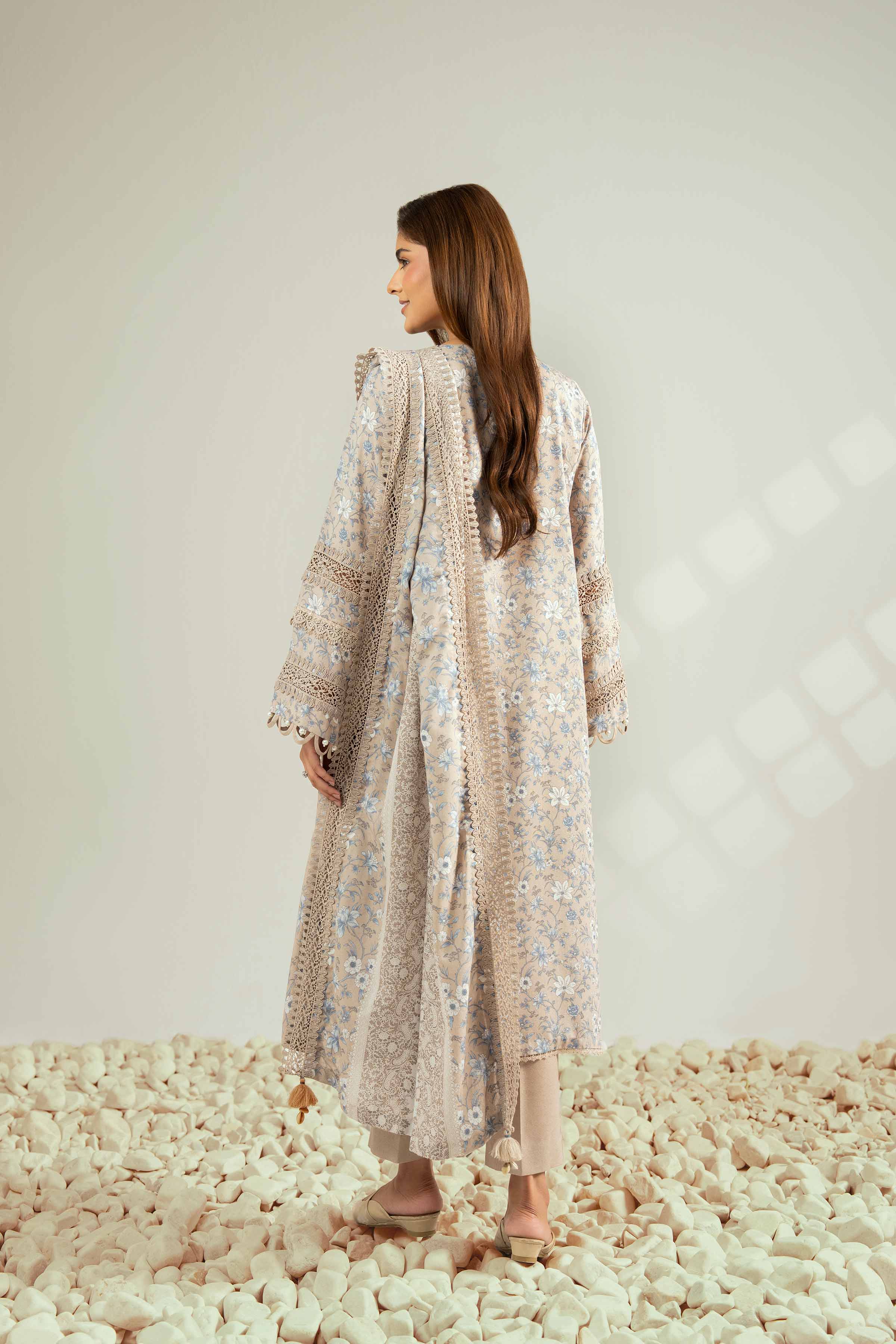 3 Piece - Embroidered Suit - 42502454 for Women - Unstitched Collection | Nishat | Shop Online