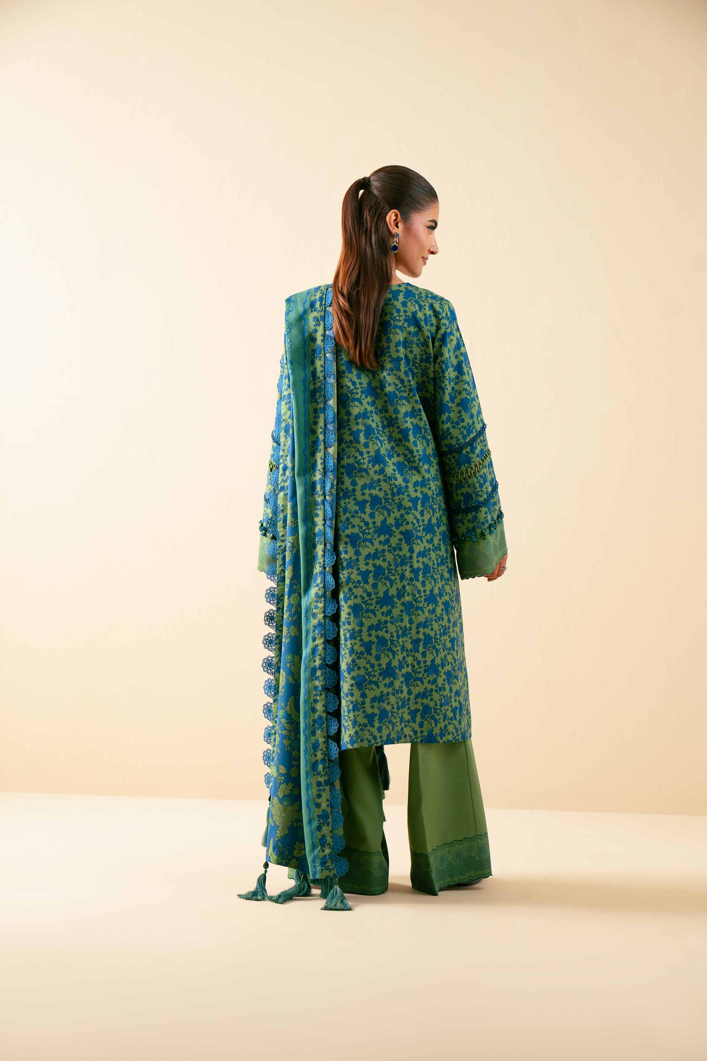 3 Piece - Embroidered Suit - 42502458 for Women - Unstitched Collection | Nishat | Shop Online