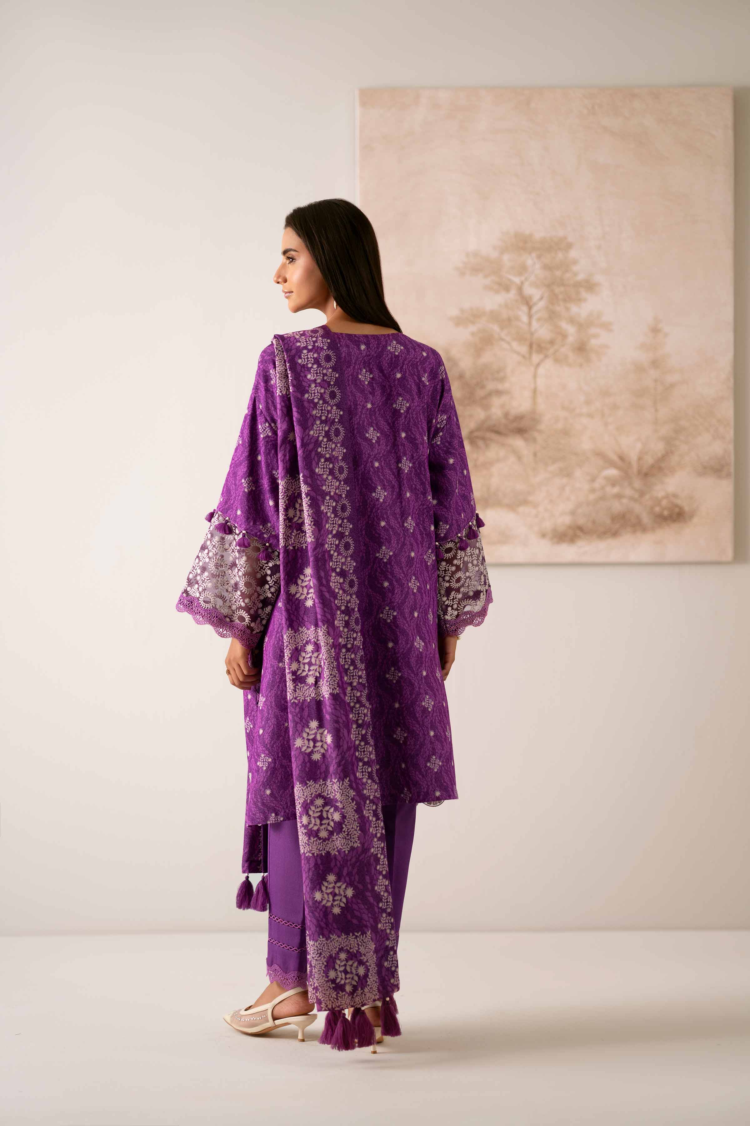 3 Piece - Embroidered Suit - 42502461 for Women - Unstitched Collection | Nishat | Shop Online