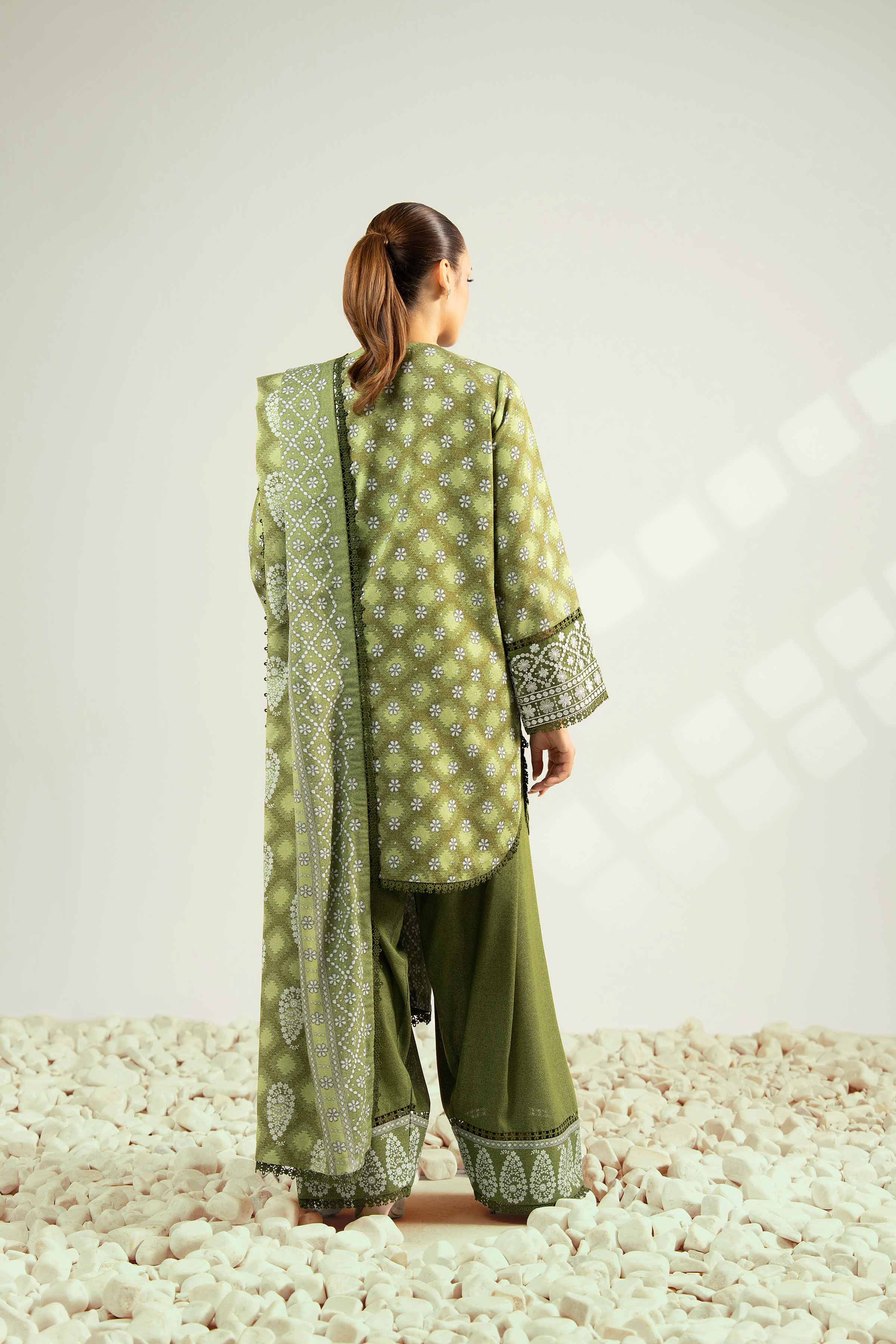 3 Piece - Embroidered Suit - 42502462 for Women - Unstitched Collection | Nishat | Shop Online