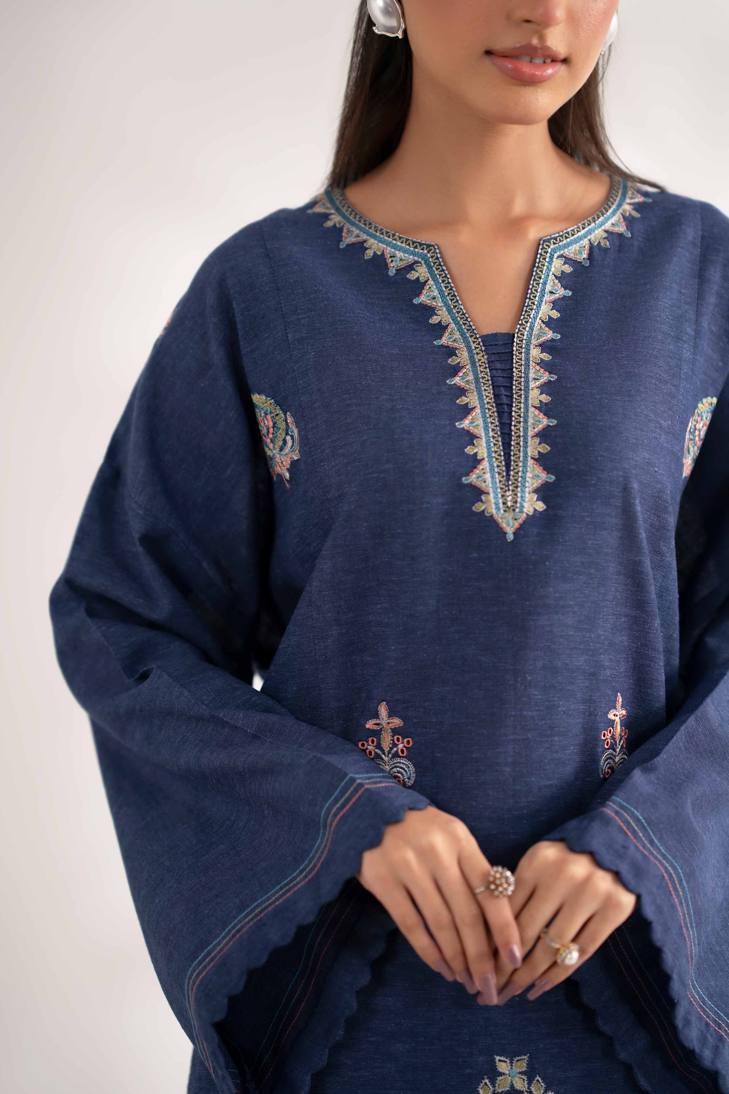 2 Piece - Embroidered Suit - 42502477 for Women - Unstitched Collection | Nishat | Shop Online
