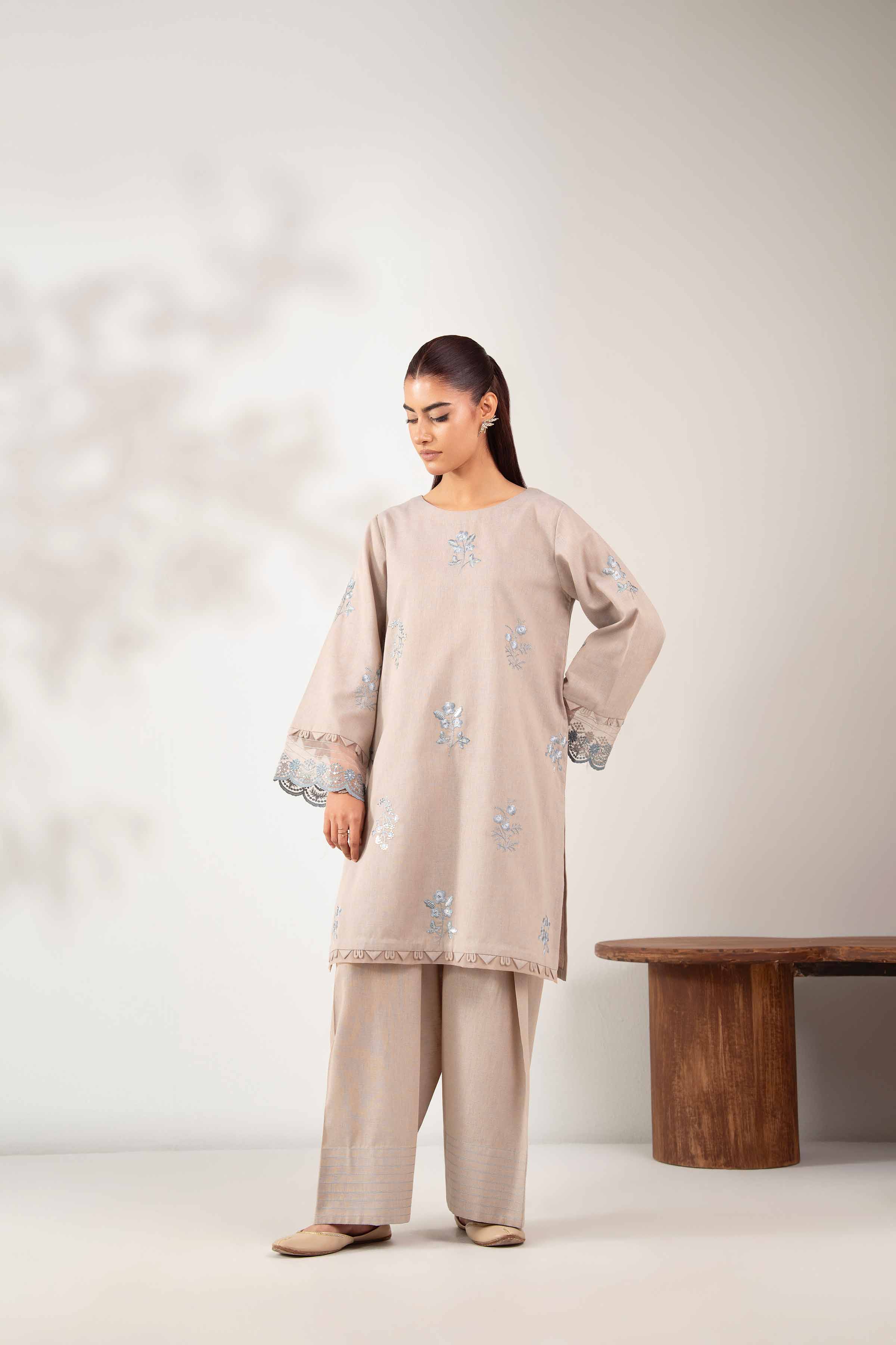 2 Piece - Embroidered Suit - 42502480 for Women - Unstitched Collection | Nishat | Shop Online