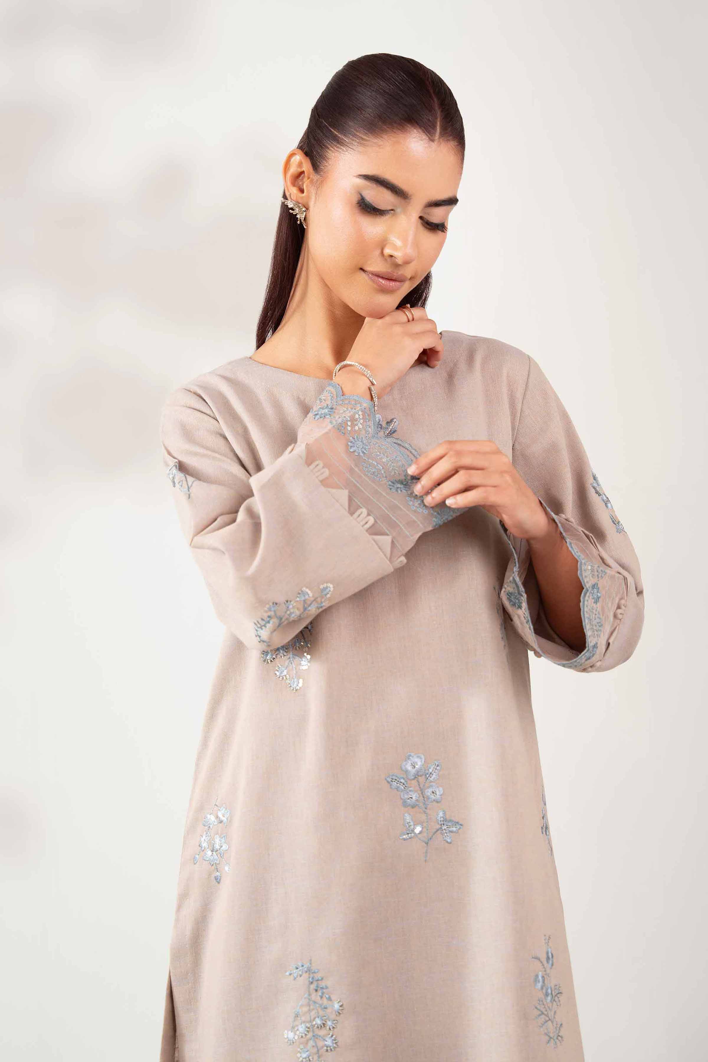 2 Piece - Embroidered Suit - 42502480 for Women - Unstitched Collection | Nishat | Shop Online