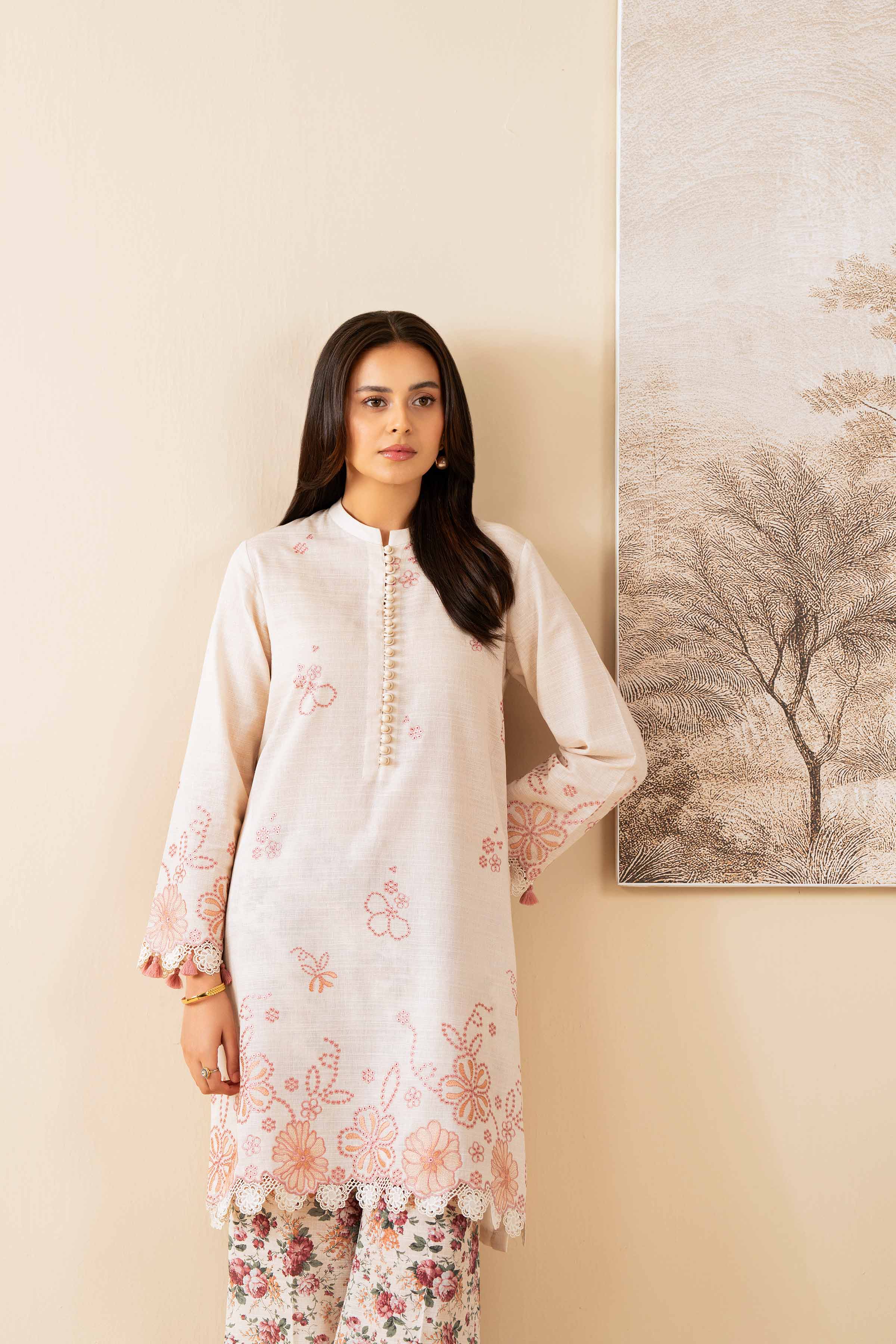 2 Piece - Embroidered Suit - 42502484 for Women - Unstitched Collection | Nishat | Shop Online