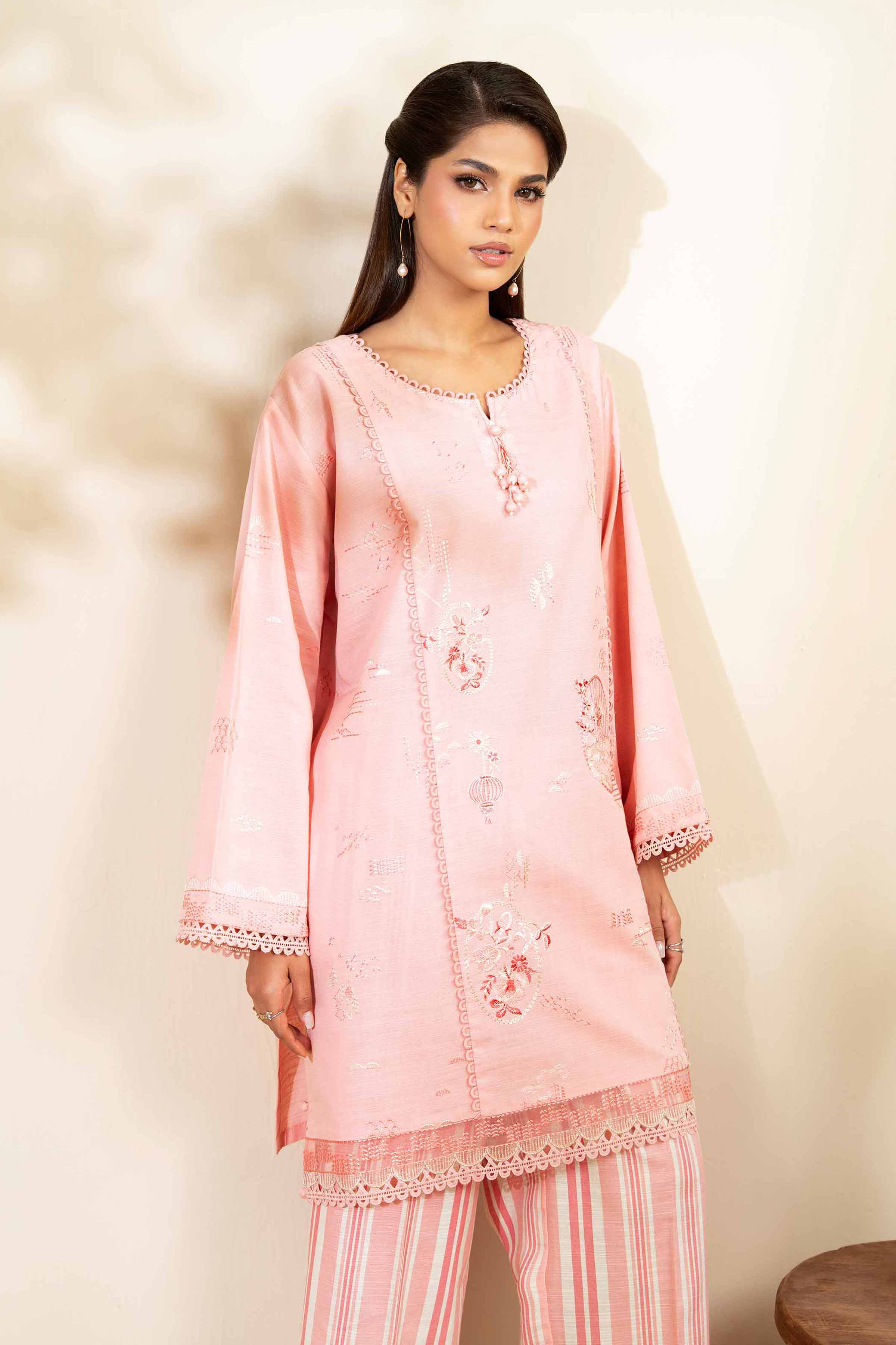 2 Piece - Printed Embroidered Suit - 42502485 for Women - Unstitched Collection | Nishat | Shop Online