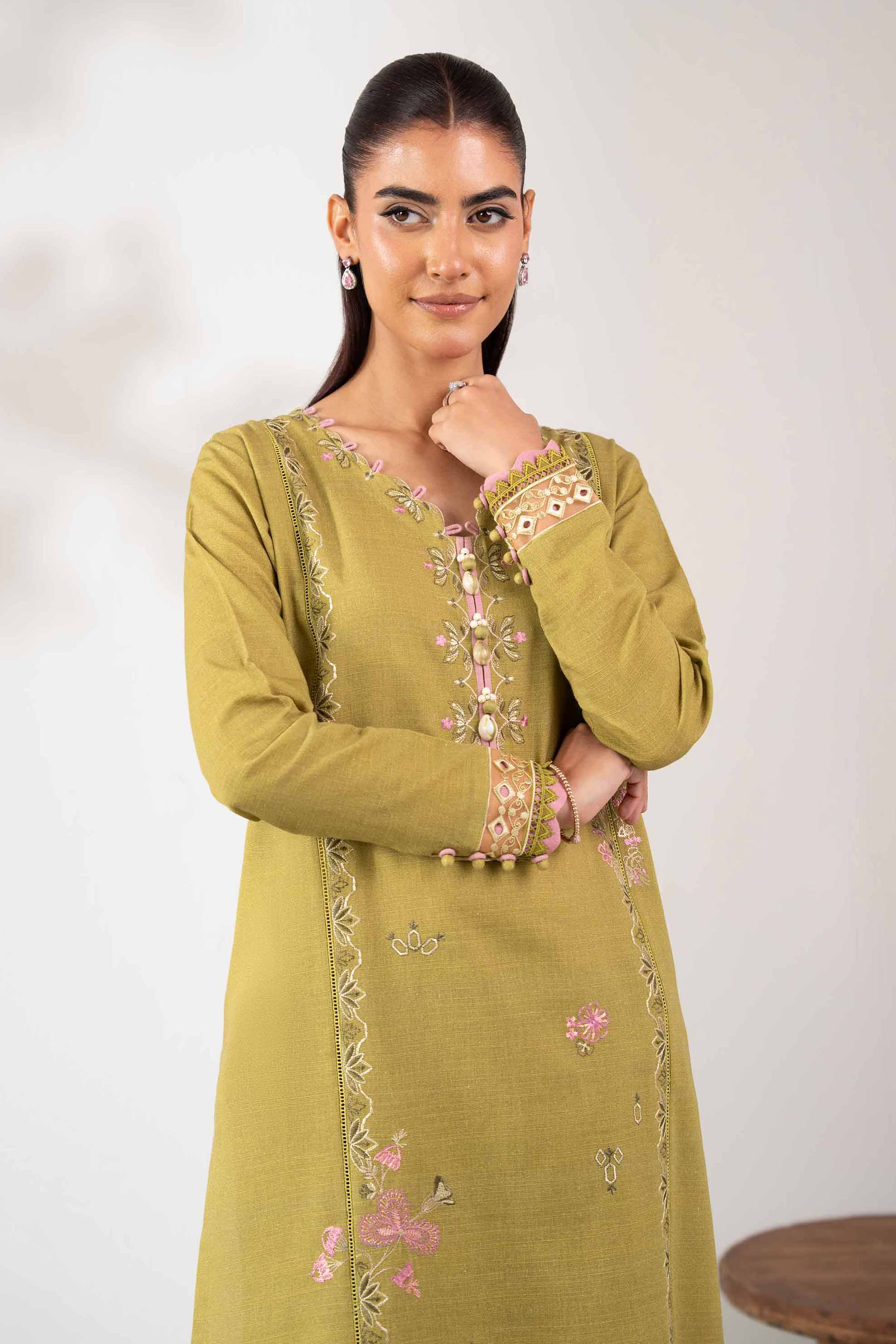 2 Piece - Printed Embroidered Suit - 42502487 for Women - Unstitched Collection | Nishat | Shop Online