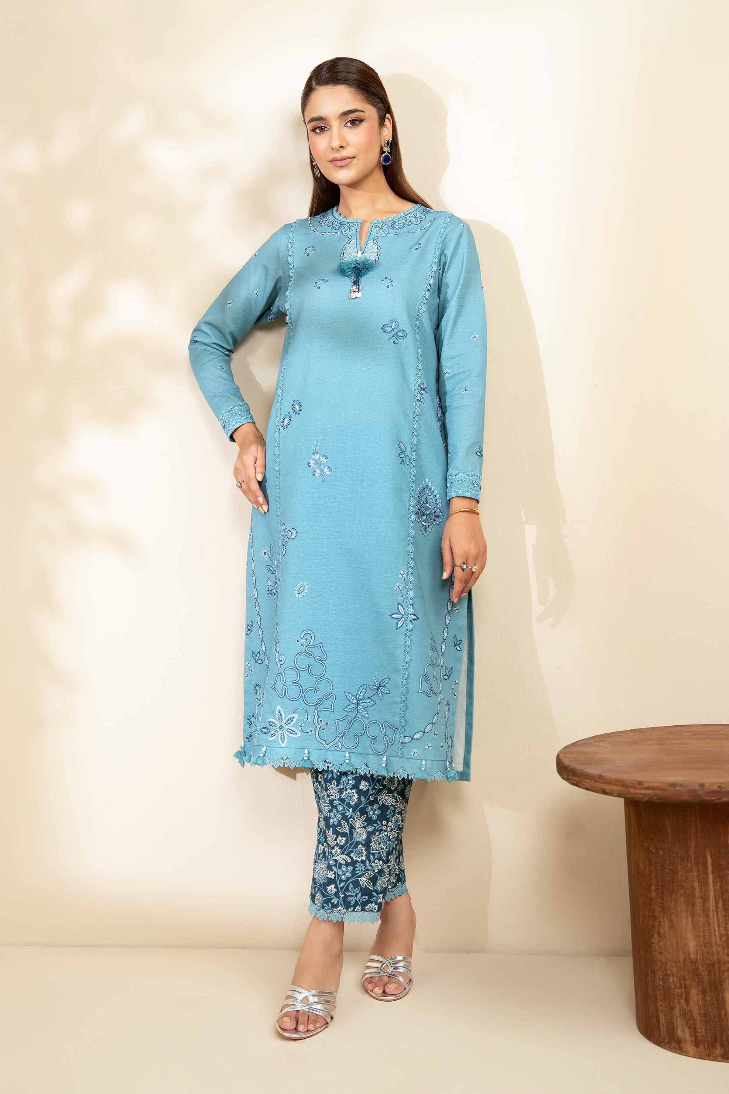 2 Piece - Printed Embroidered Suit - 42502491 for Women - Unstitched Collection | Nishat | Shop Online
