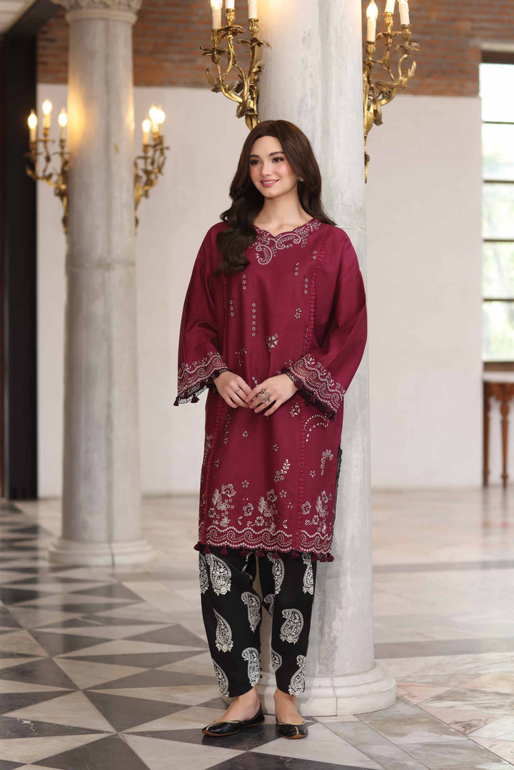 2 Piece - Printed Embroidered Suit - 42502492 for Women - Unstitched Collection | Nishat | Shop Online