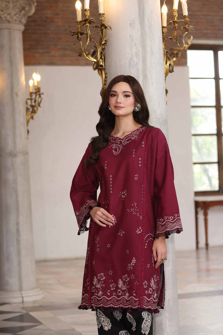 2 Piece - Printed Embroidered Suit - 42502492 for Women - Unstitched Collection | Nishat | Shop Online
