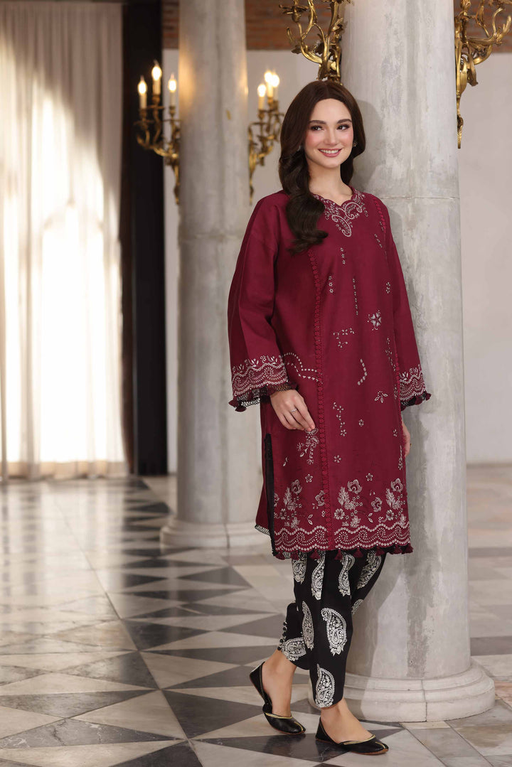 2 Piece - Printed Embroidered Suit - 42502492 for Women - Unstitched Collection | Nishat | Shop Online