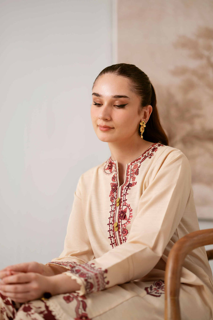 2 Piece - Printed Embroidered Suit - 42502493 for Women - Unstitched Collection | Nishat | Shop Online