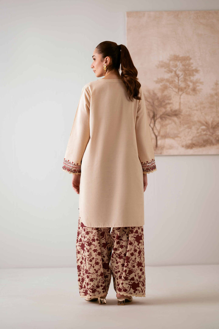 2 Piece - Printed Embroidered Suit - 42502493 for Women - Unstitched Collection | Nishat | Shop Online