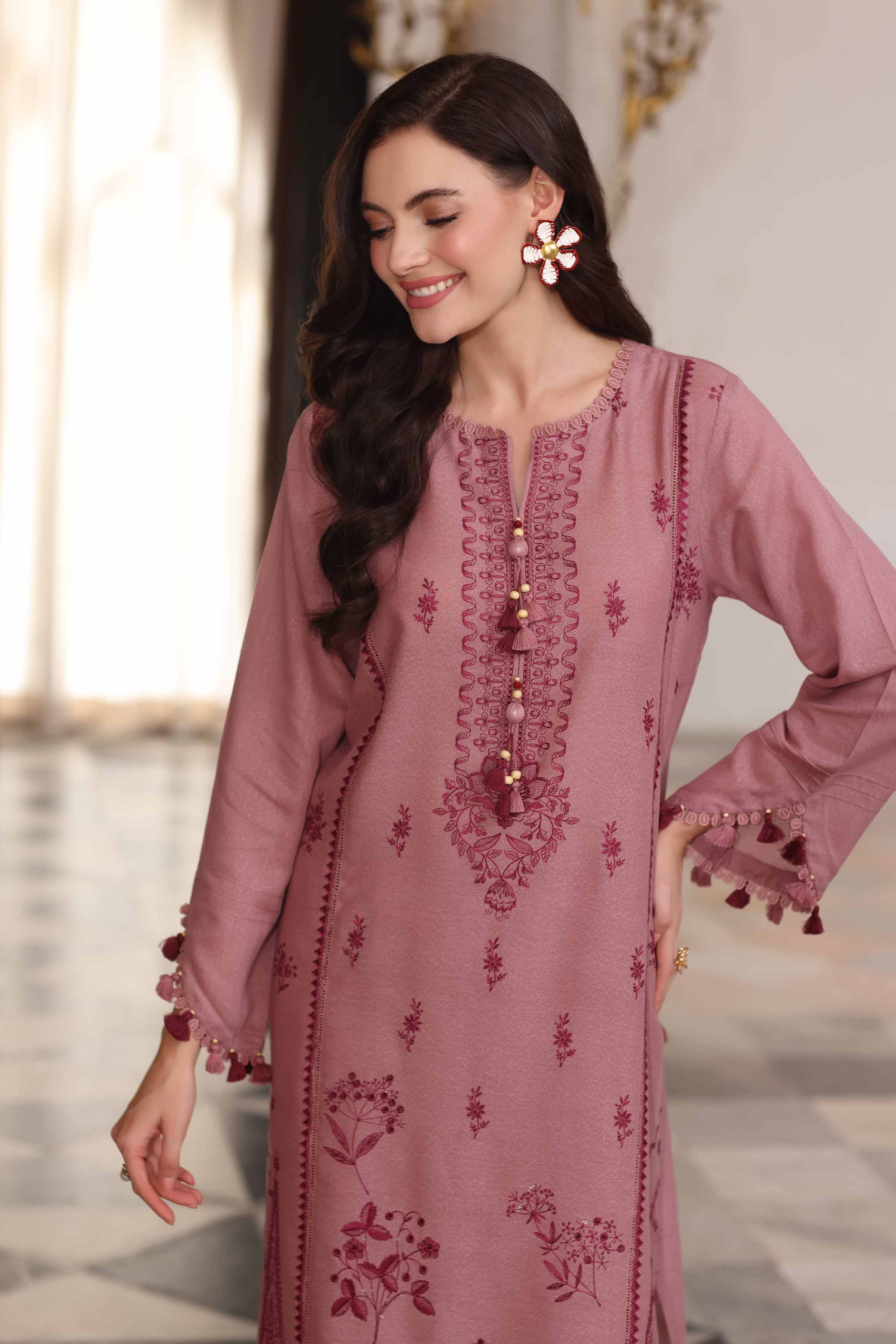 2 Piece - Embroidered Suit - 42502509 for Women - Unstitched Collection | Nishat | Shop Online