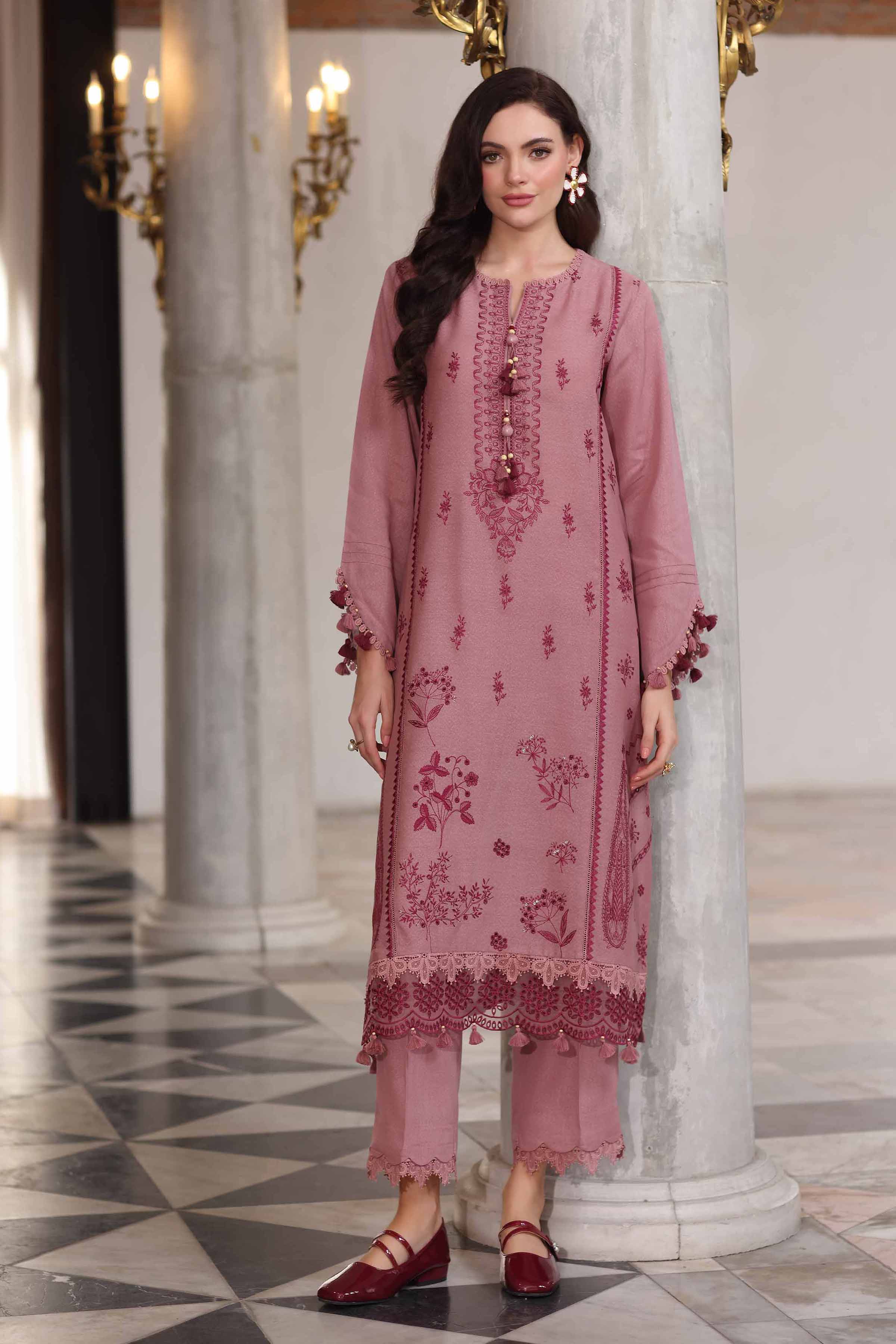 2 Piece - Embroidered Suit - 42502509 for Women - Unstitched Collection | Nishat | Shop Online