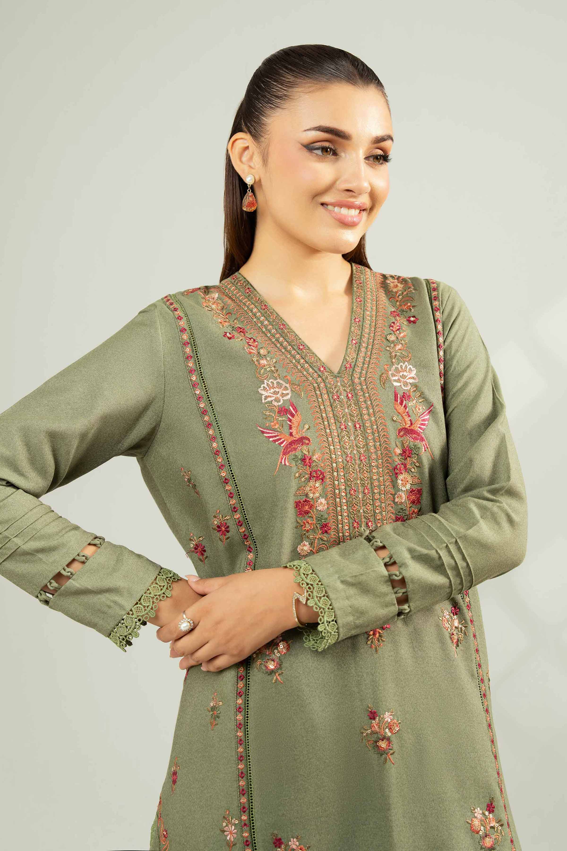 2 Piece - Embroidered Suit - 42502510 for Women - Unstitched Collection | Nishat | Shop Online