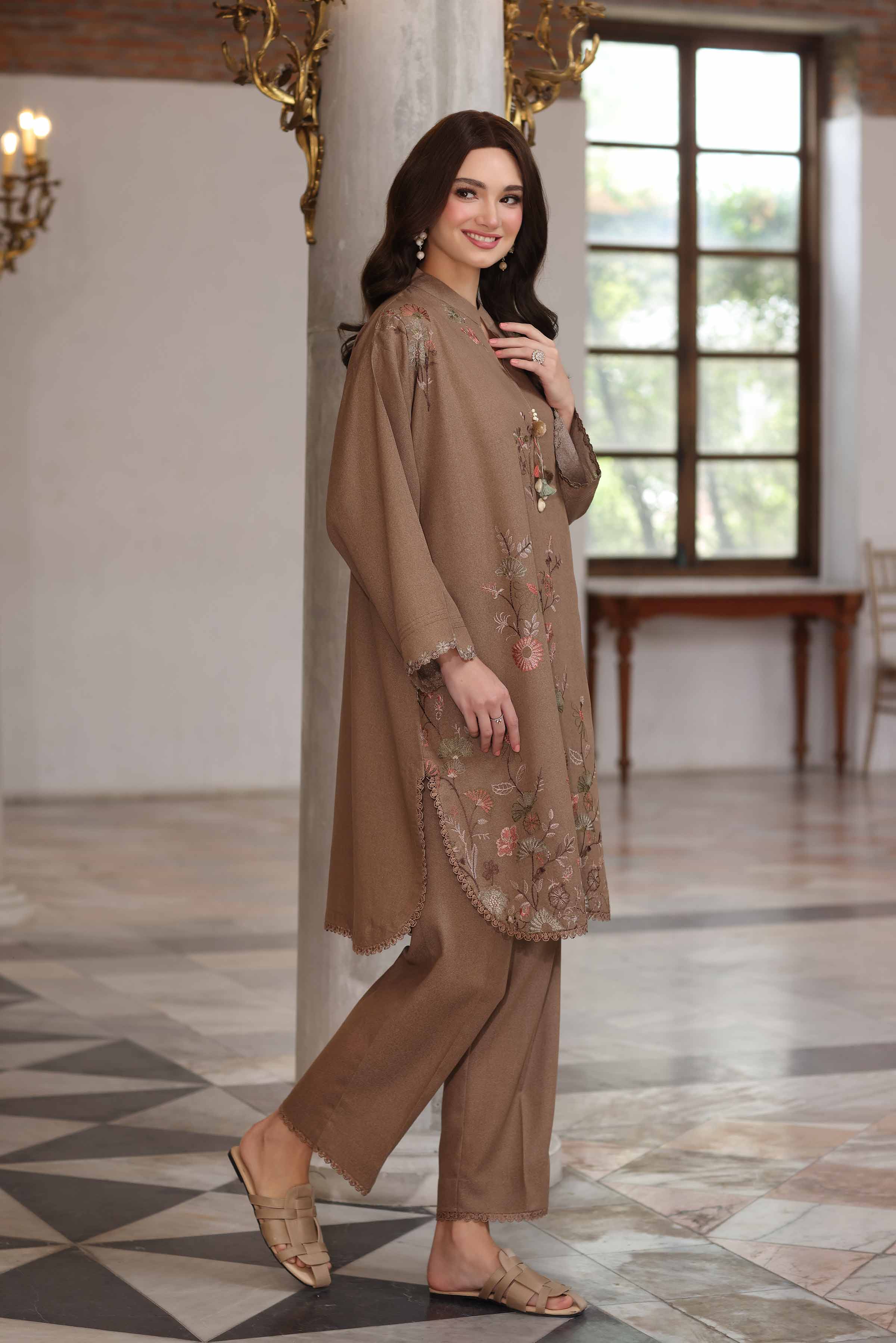 2 Piece - Embroidered Suit - 42502511 for Women - Unstitched Collection | Nishat | Shop Online
