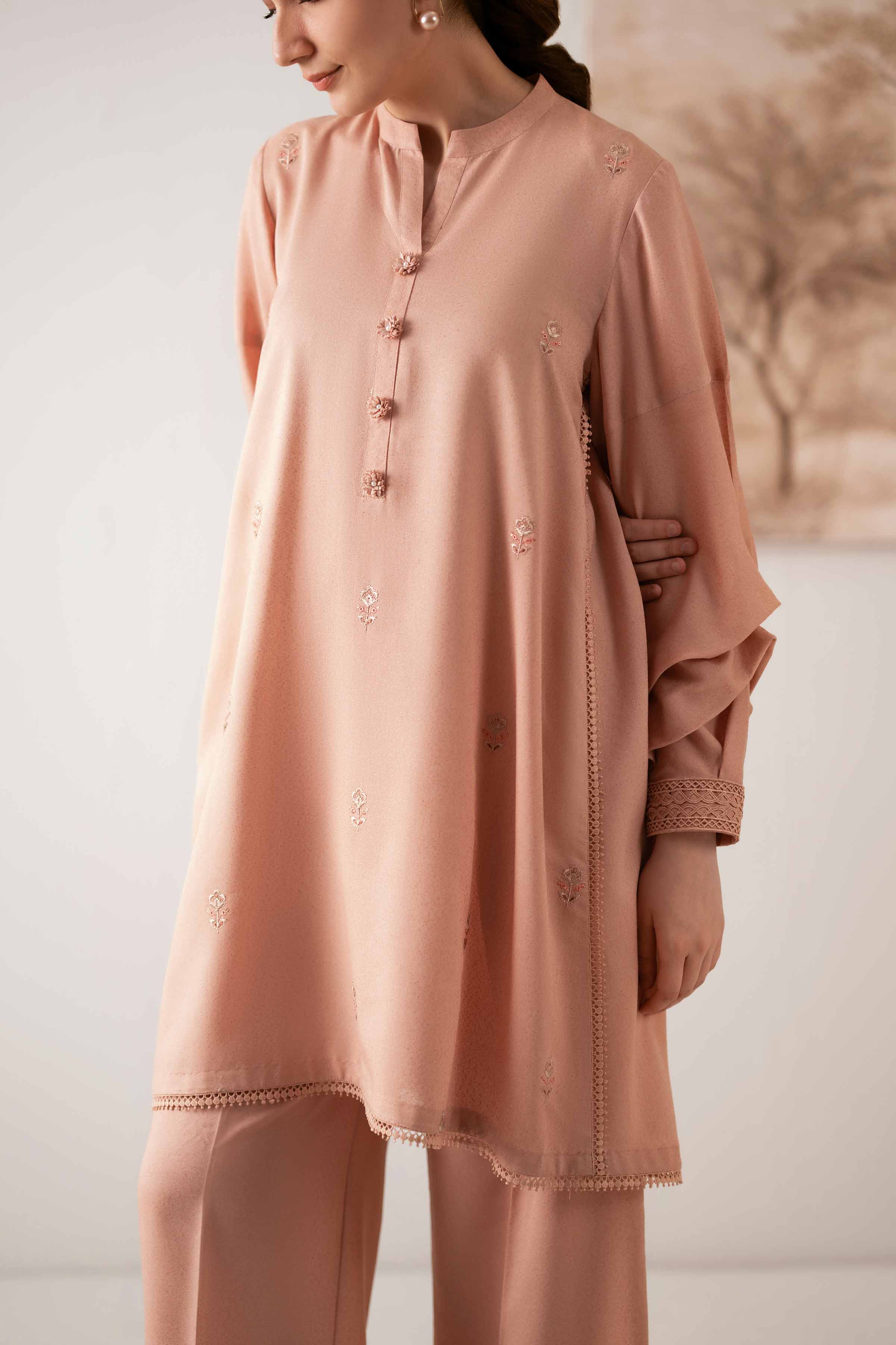2 Piece - Embroidered Suit - 42502512 for Women - Unstitched Collection | Nishat | Shop Online