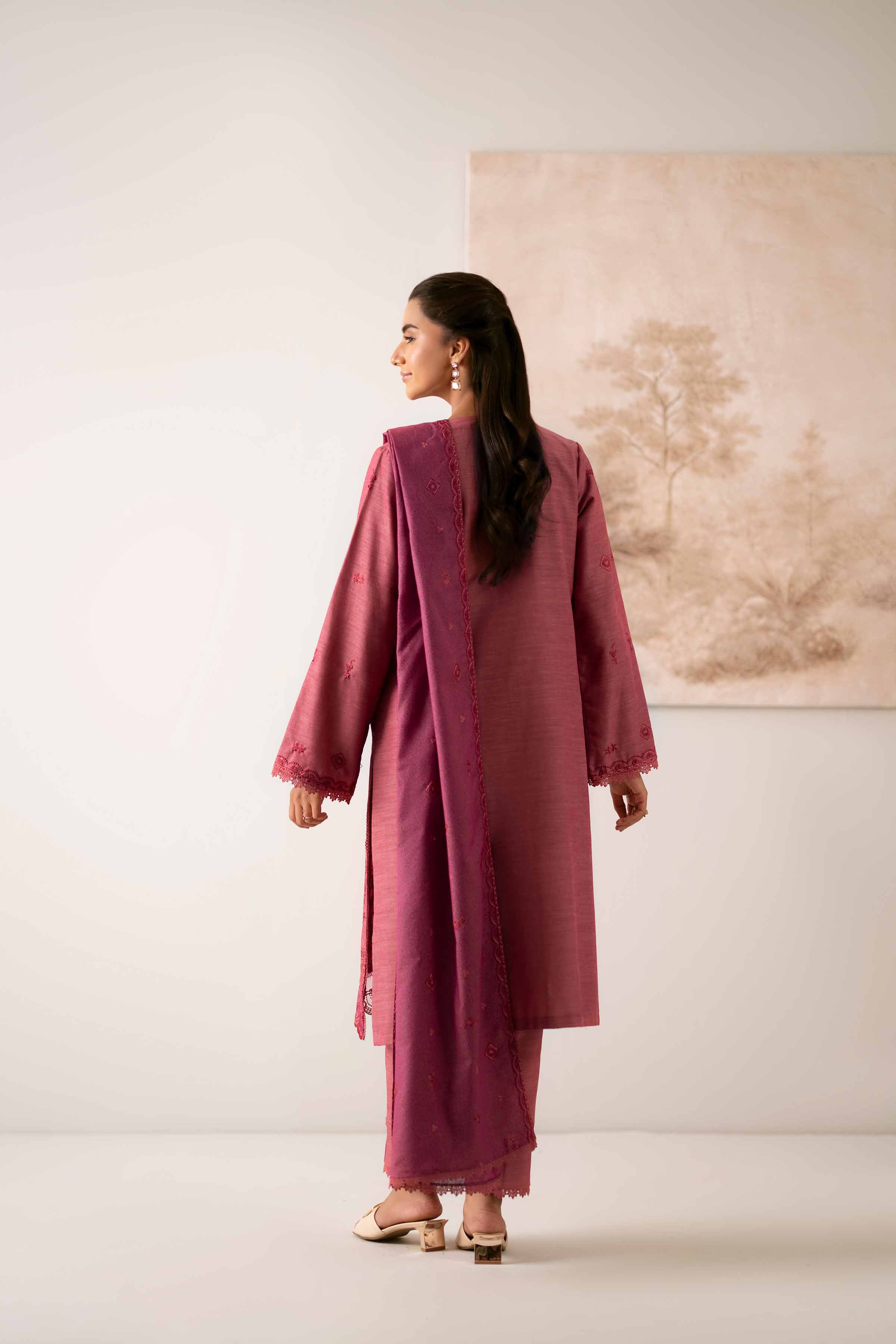 3 Piece - Embroidered Suit - 42502526 for Women - Unstitched Collection | Nishat | Shop Online