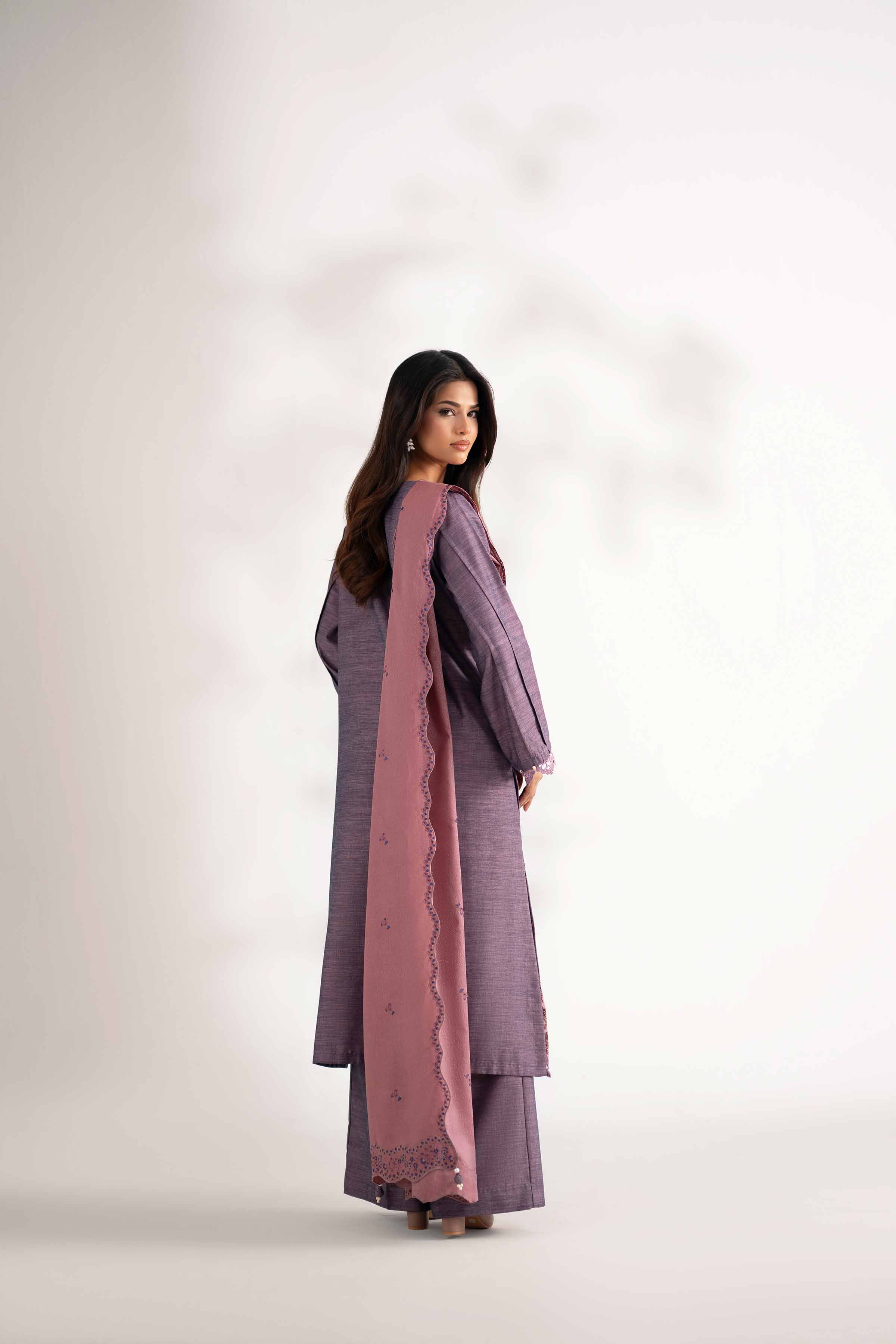 3 Piece - Embroidered Suit - 42502528 for Women - Unstitched Collection | Nishat | Shop Online