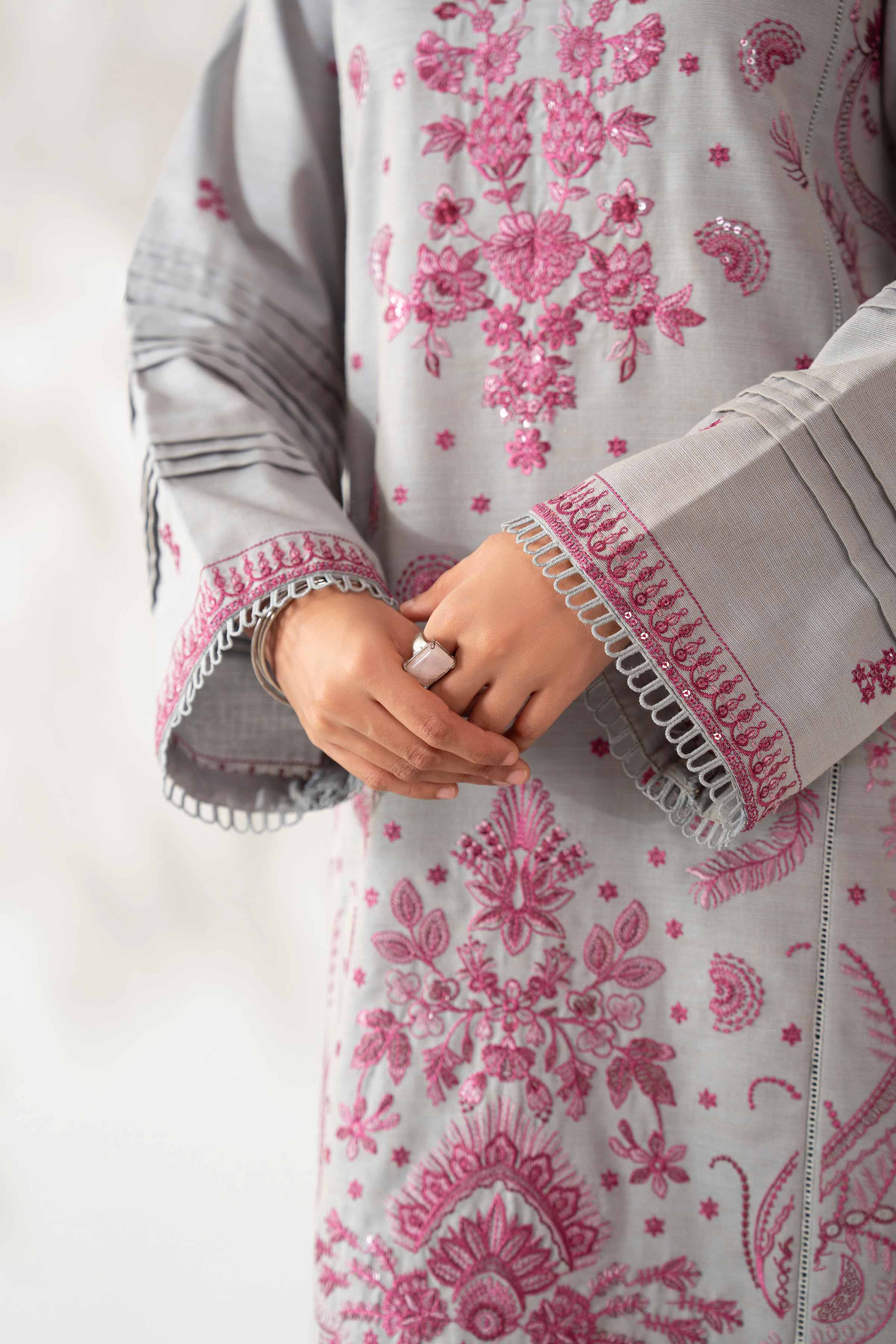 3 Piece - Embroidered Suit - 42502529 for Women - Unstitched Collection | Nishat | Shop Online