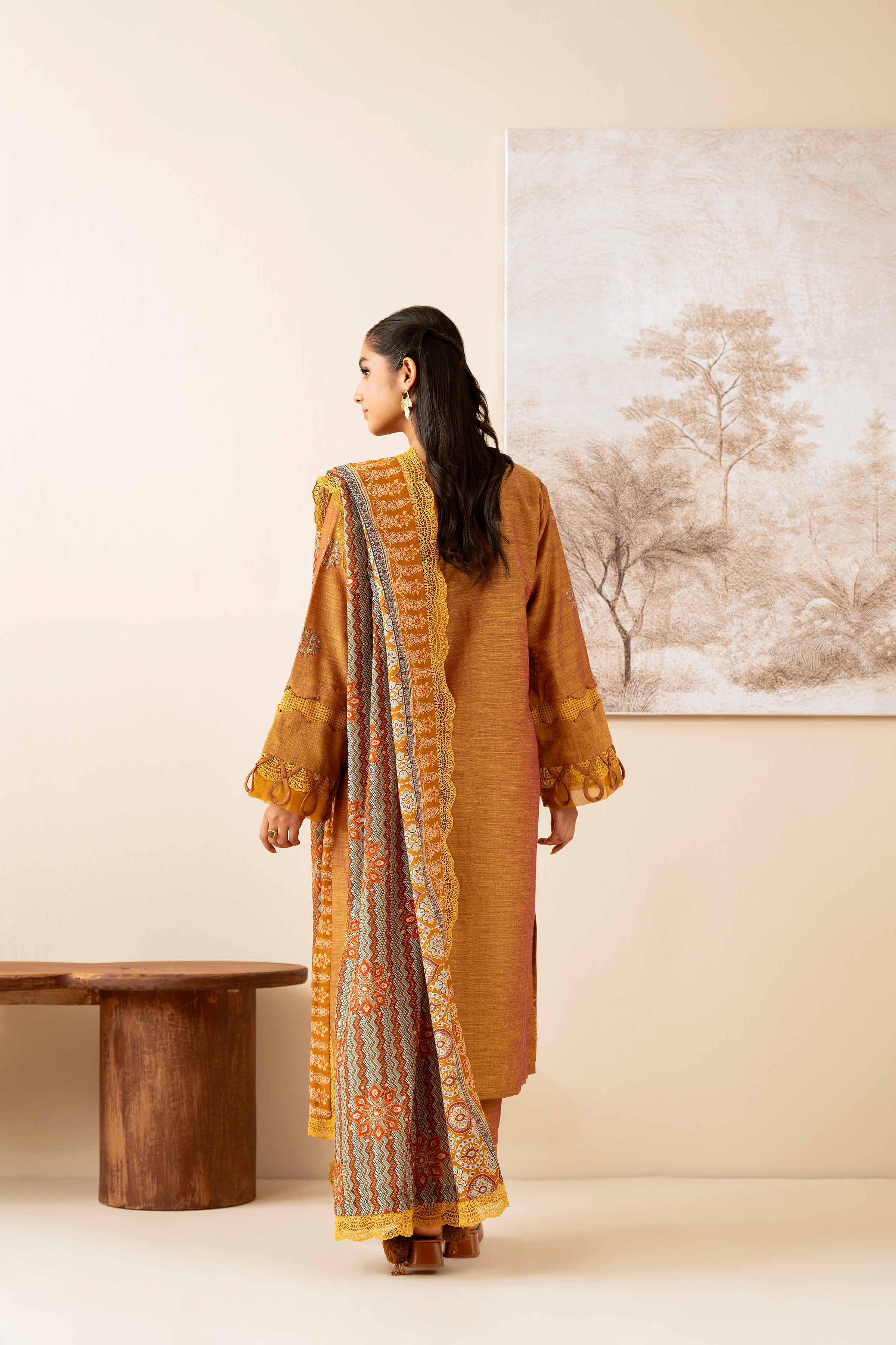3 Piece - Printed Embroidered Suit - 42502538 for Women - Unstitched Collection | Nishat | Shop Online