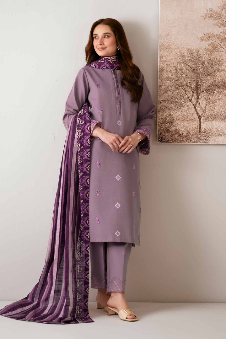 3 Piece - Printed Embroidered Suit - 42502542 for Women - Unstitched Collection | Nishat | Shop Online
