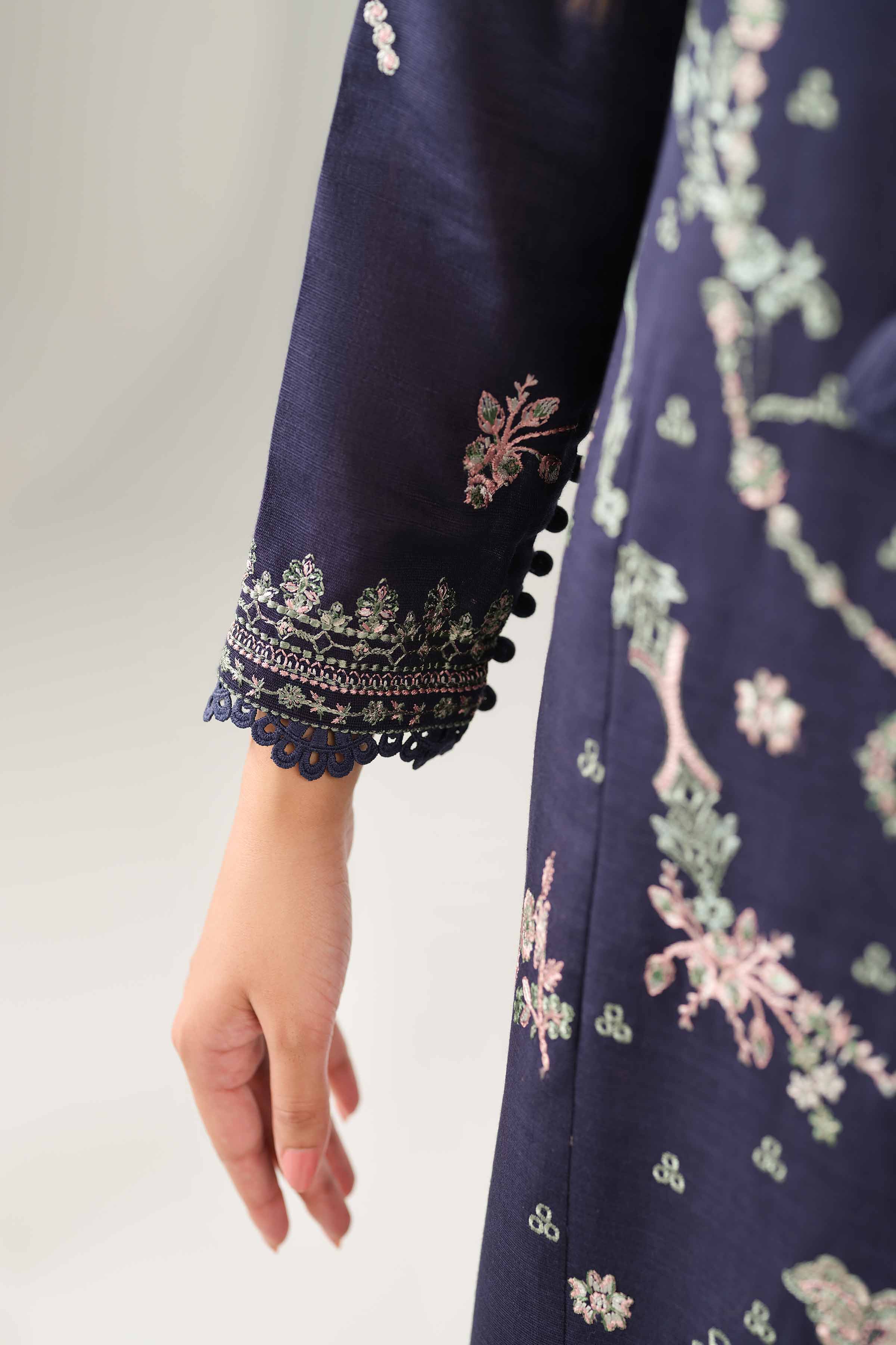 3 Piece - Embroidered Suit - 42502566 for Women - Unstitched Collection | Nishat | Shop Online