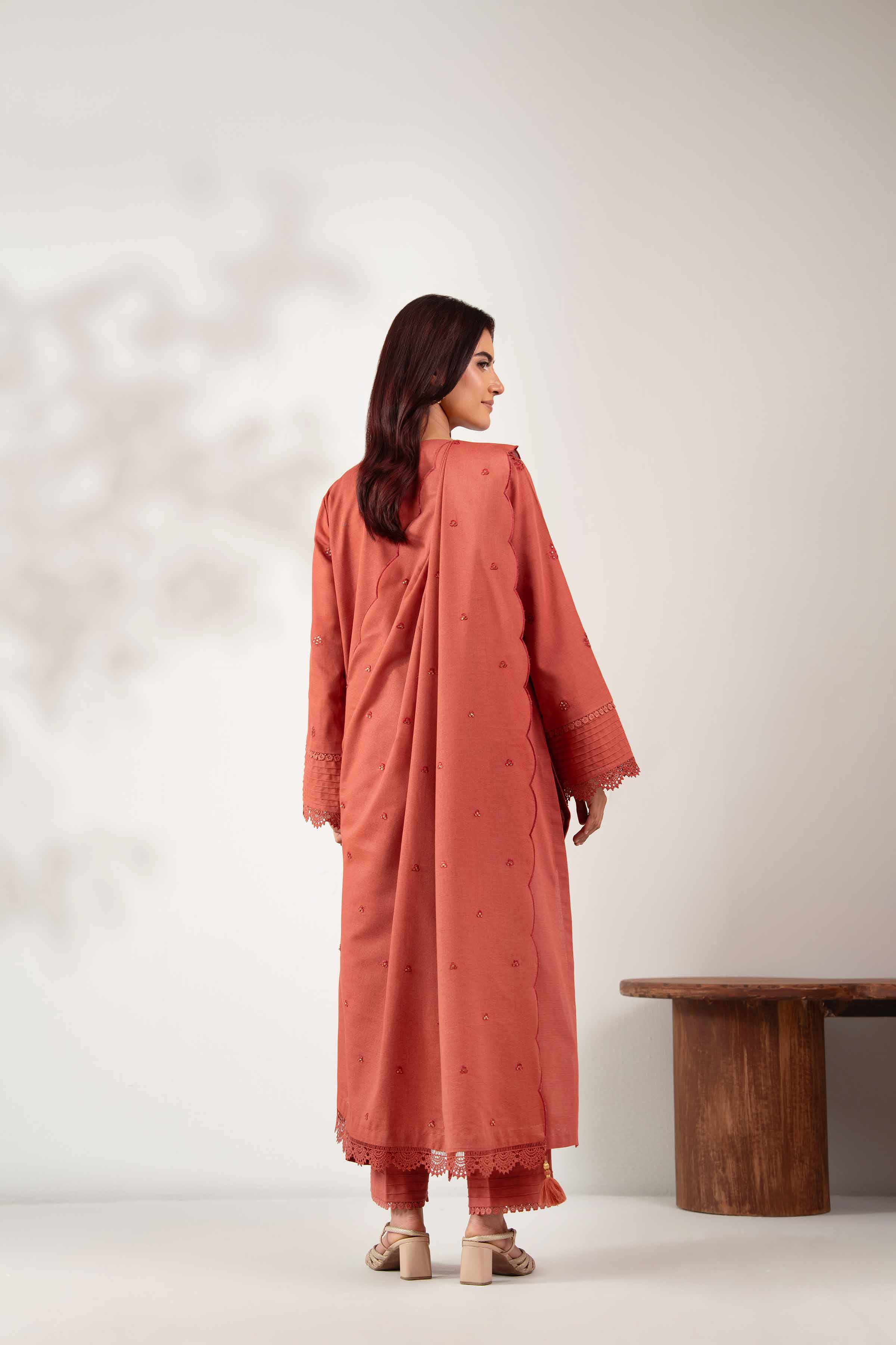 3 Piece - Embroidered Suit - 42502568 for Women - Unstitched Collection | Nishat | Shop Online