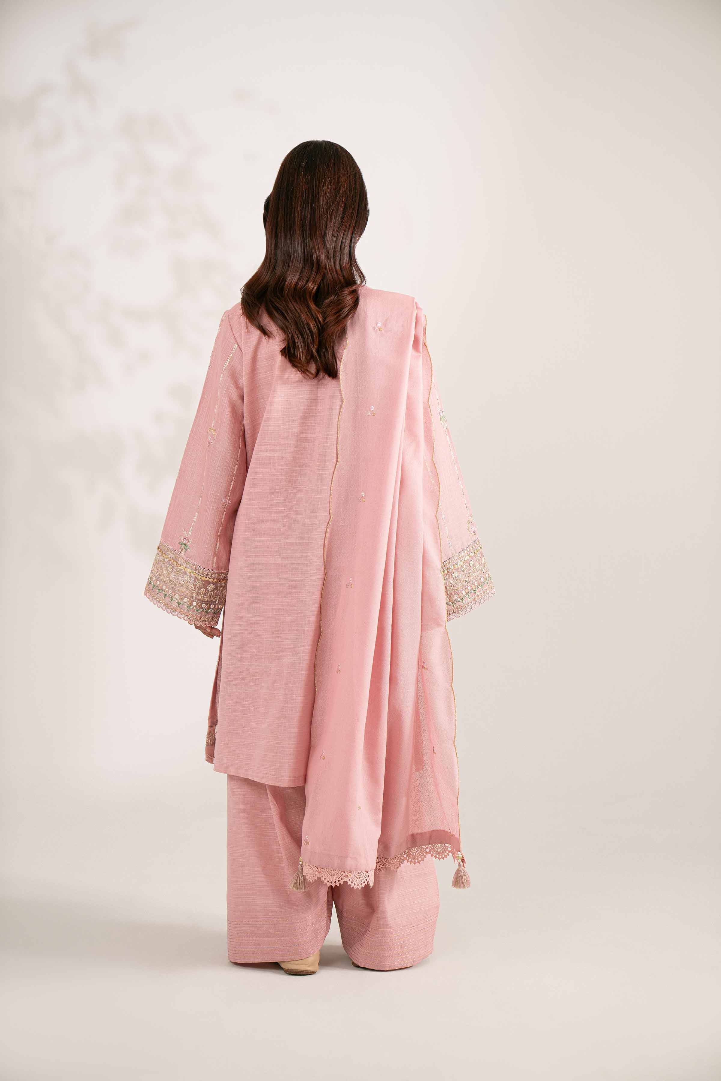 3 Piece - Embroidered Suit - 42502569 for Women - Unstitched Collection | Nishat | Shop Online