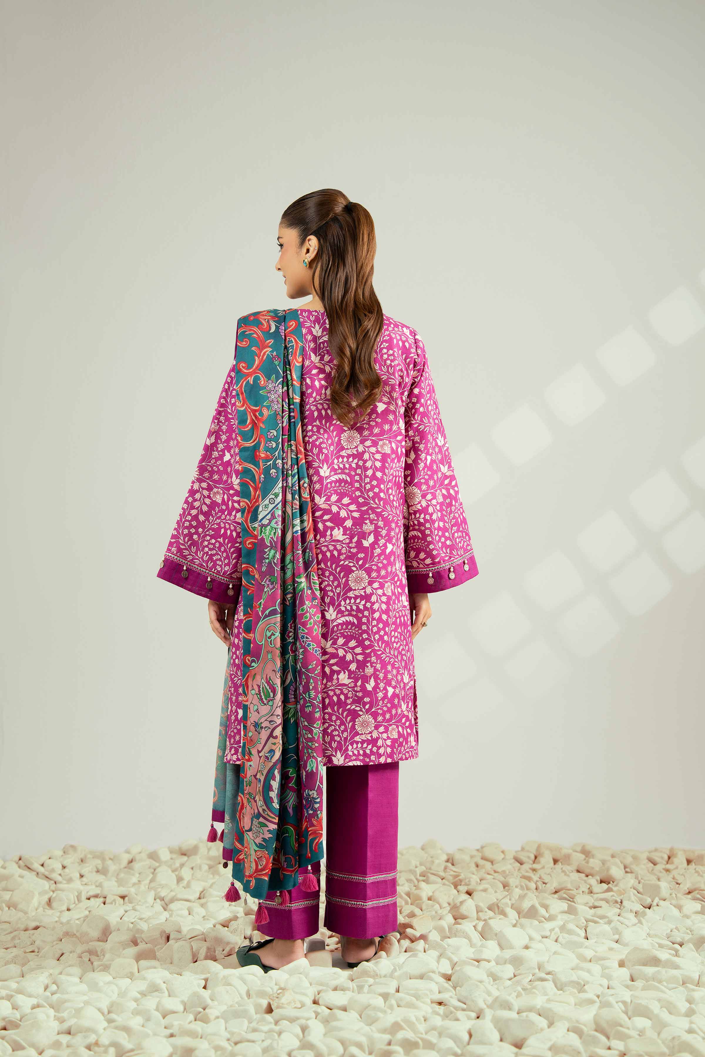 3 Piece - Digital Printed Suit - 42502585 for Women - Unstitched Collection | Nishat | Shop Online