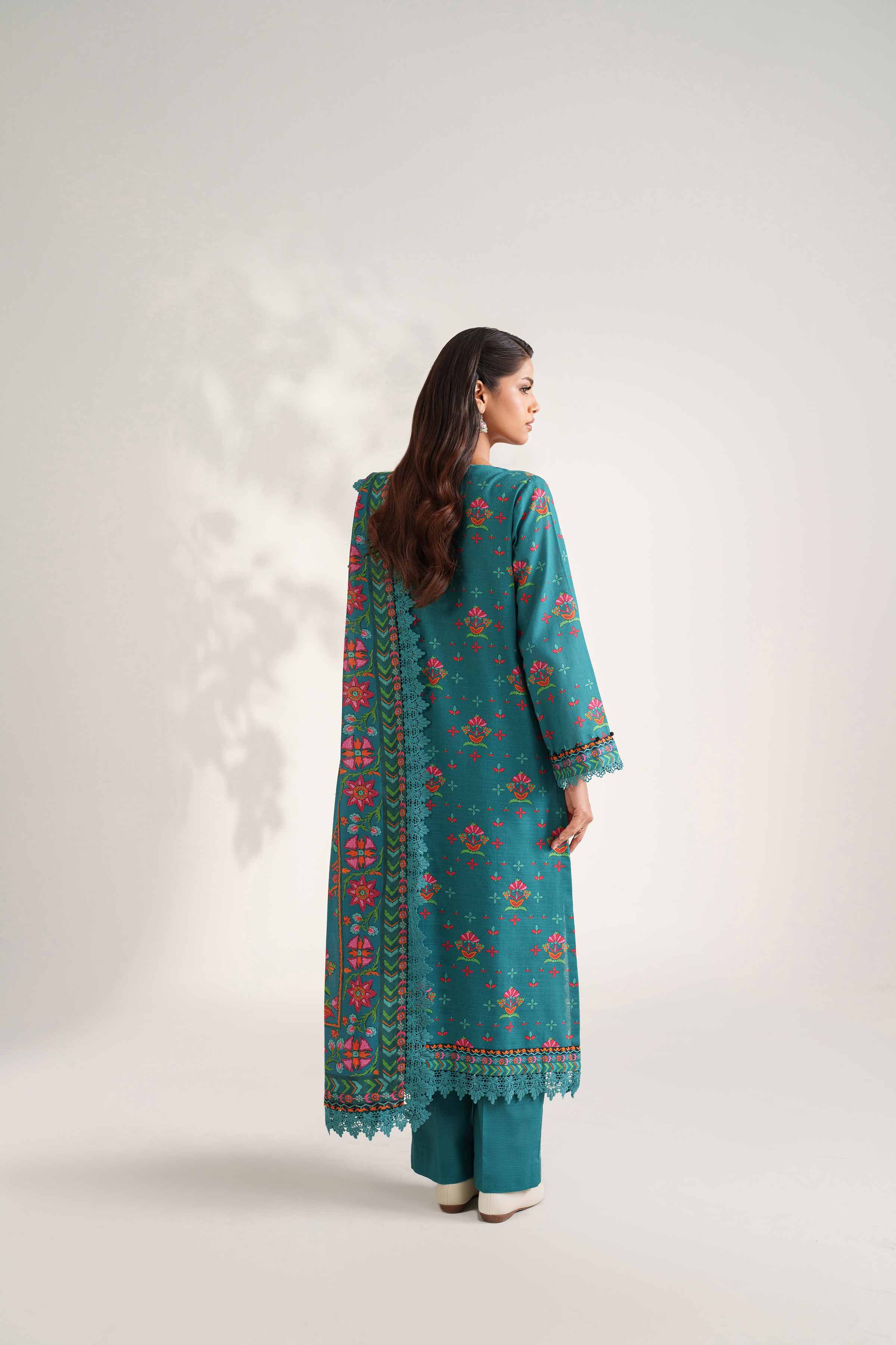 3 Piece - Digital Printed Suit - 42502586 for Women - Unstitched Collection | Nishat | Shop Online