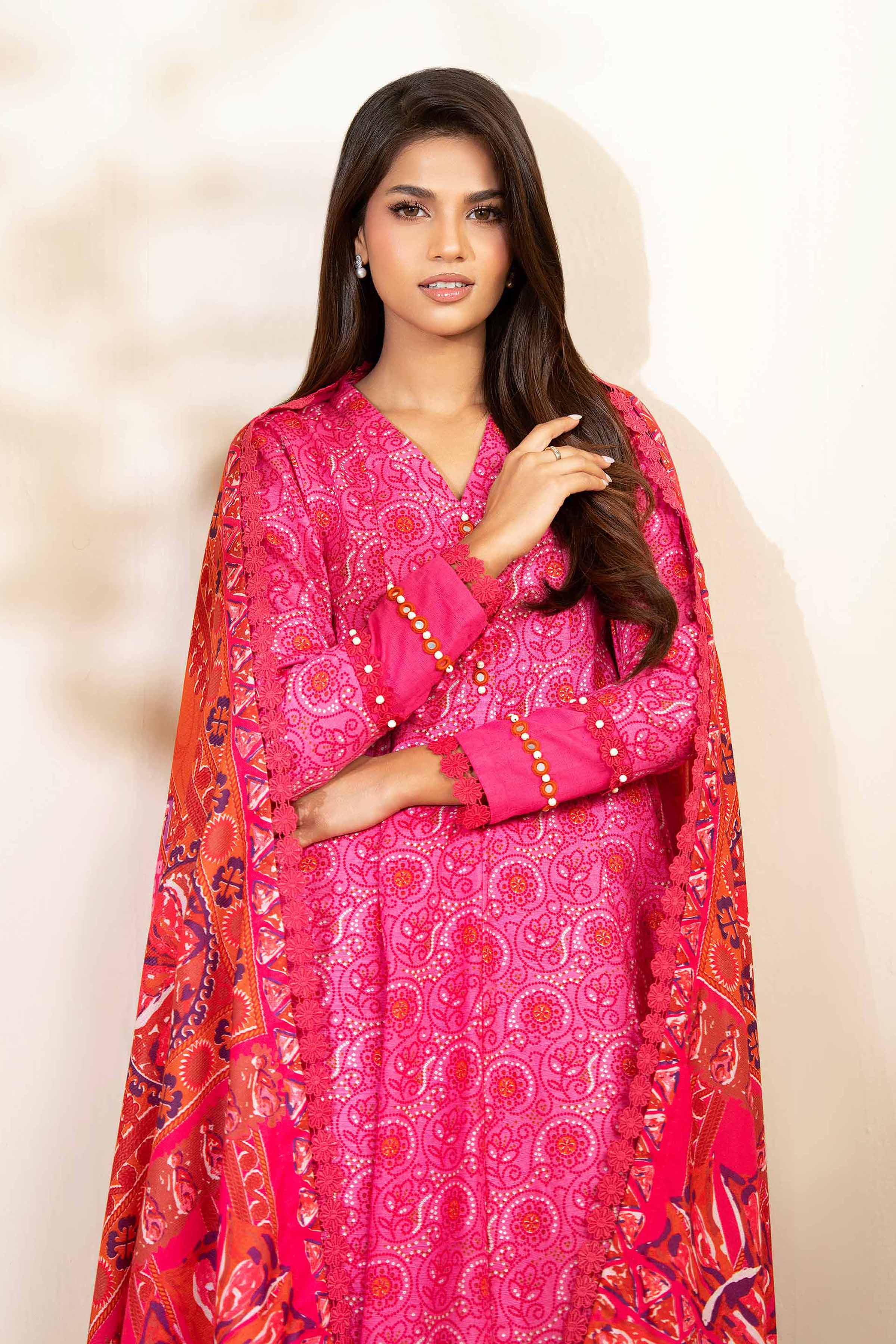 3 Piece - Digital Printed Suit - 42502587 for Women - Unstitched Collection | Nishat | Shop Online